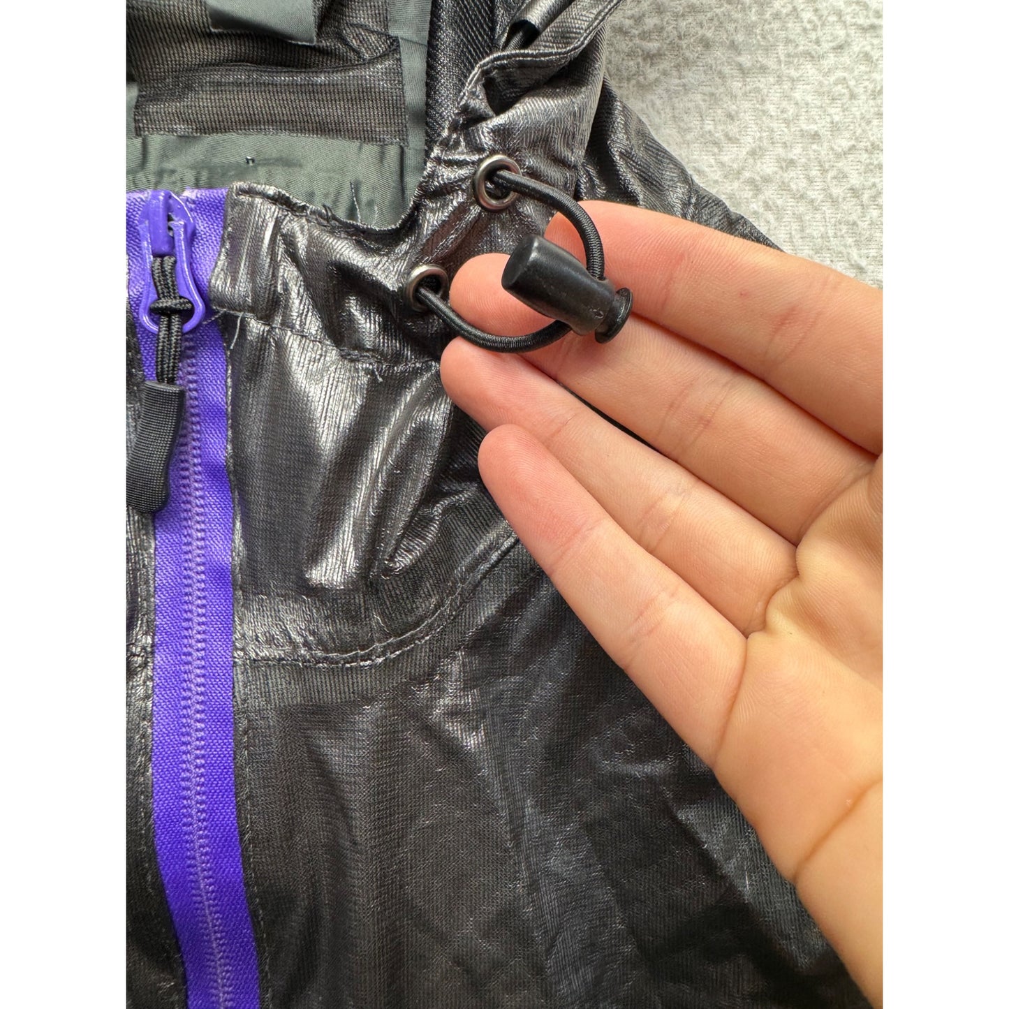 Compass 360 Rain Jacket W/ Hood Size SM Black Waterproof #9504