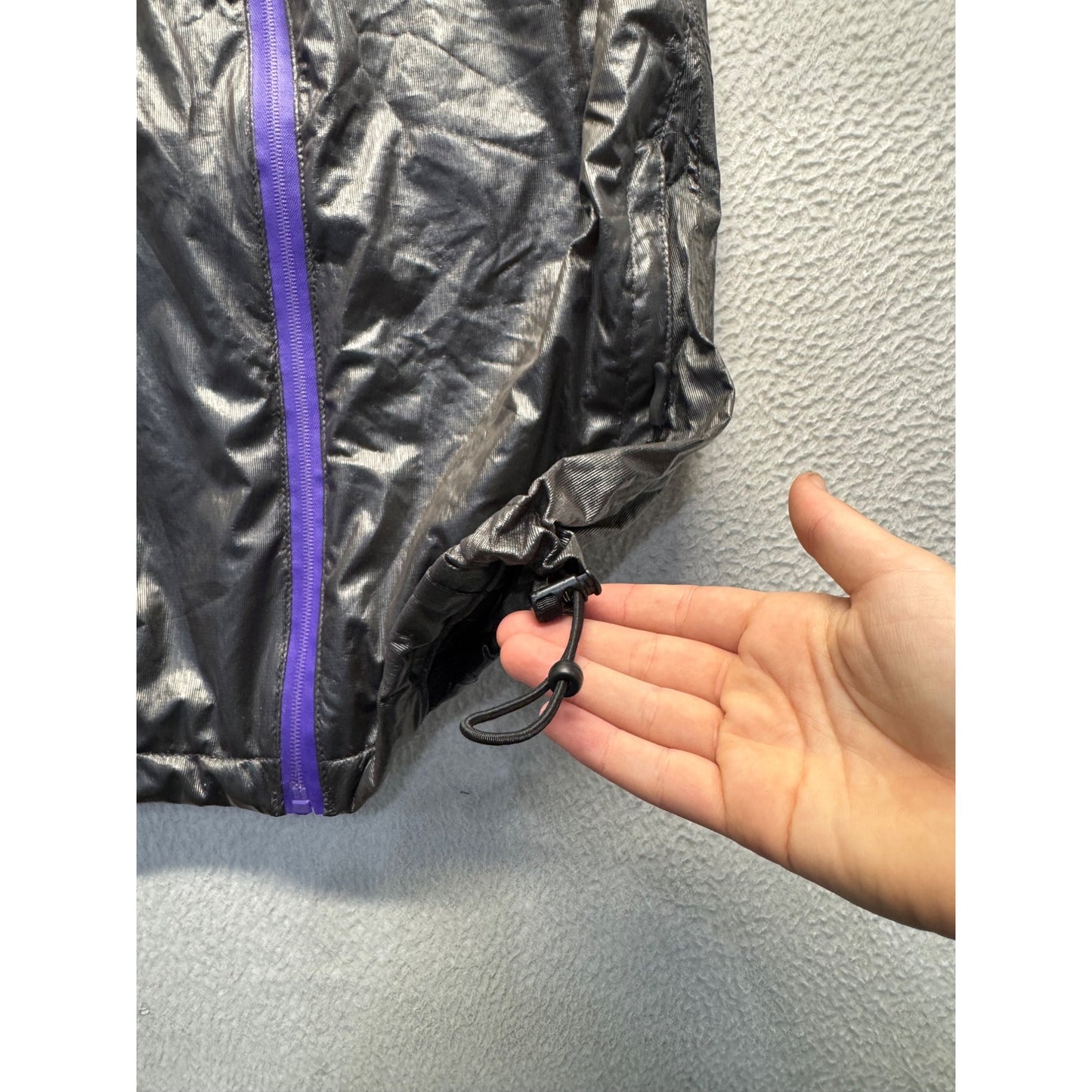 Compass 360 Rain Jacket W/ Hood Size SM Black Waterproof #9504