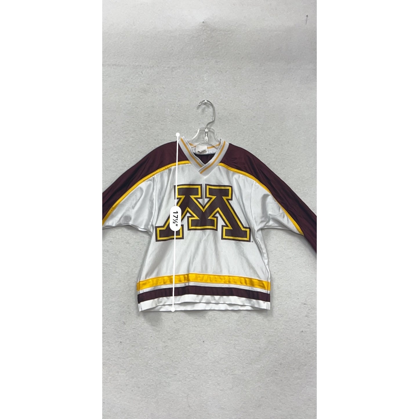 Minnesota Golden Gophers Little King Youth Hockey Jersey XS #270A