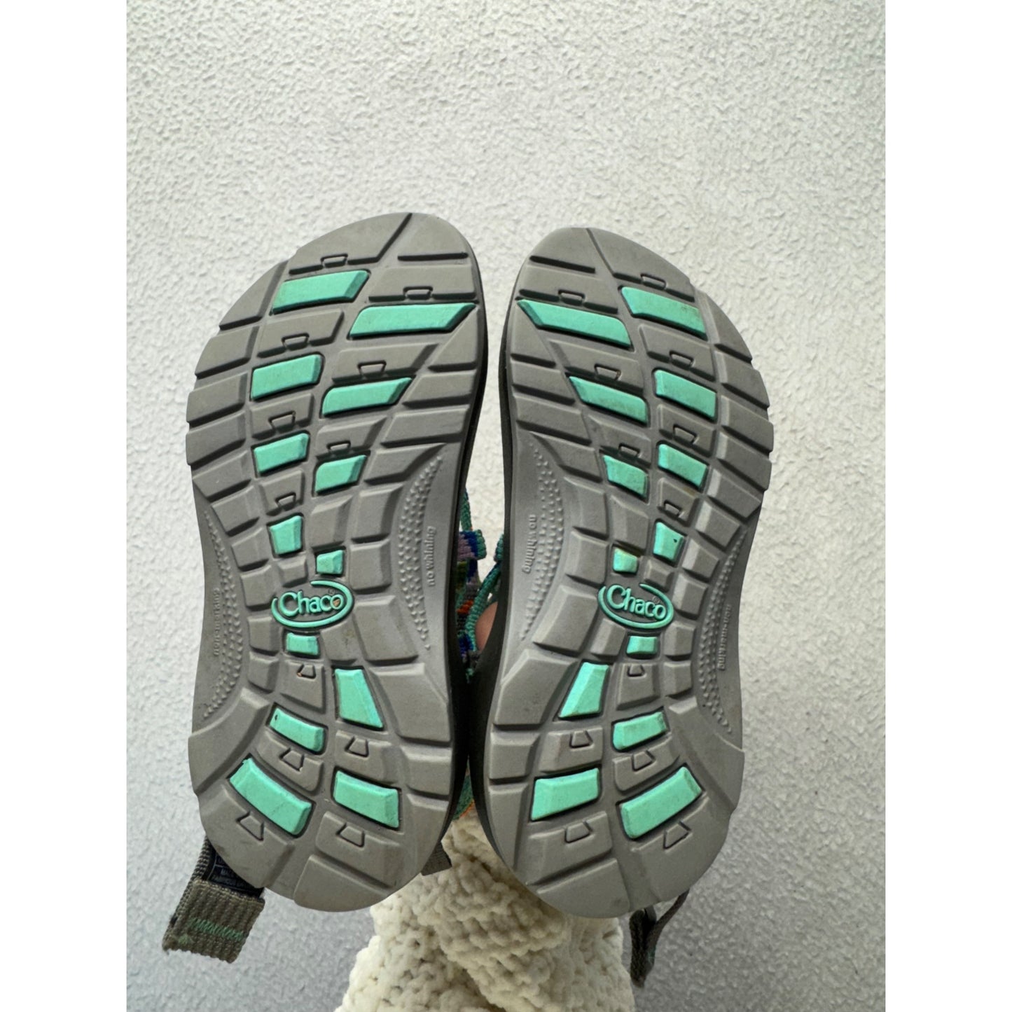 Chaco Kids Z/1 Ecotread Sandals Multicolor Adjustable Straps Size 10 #9834