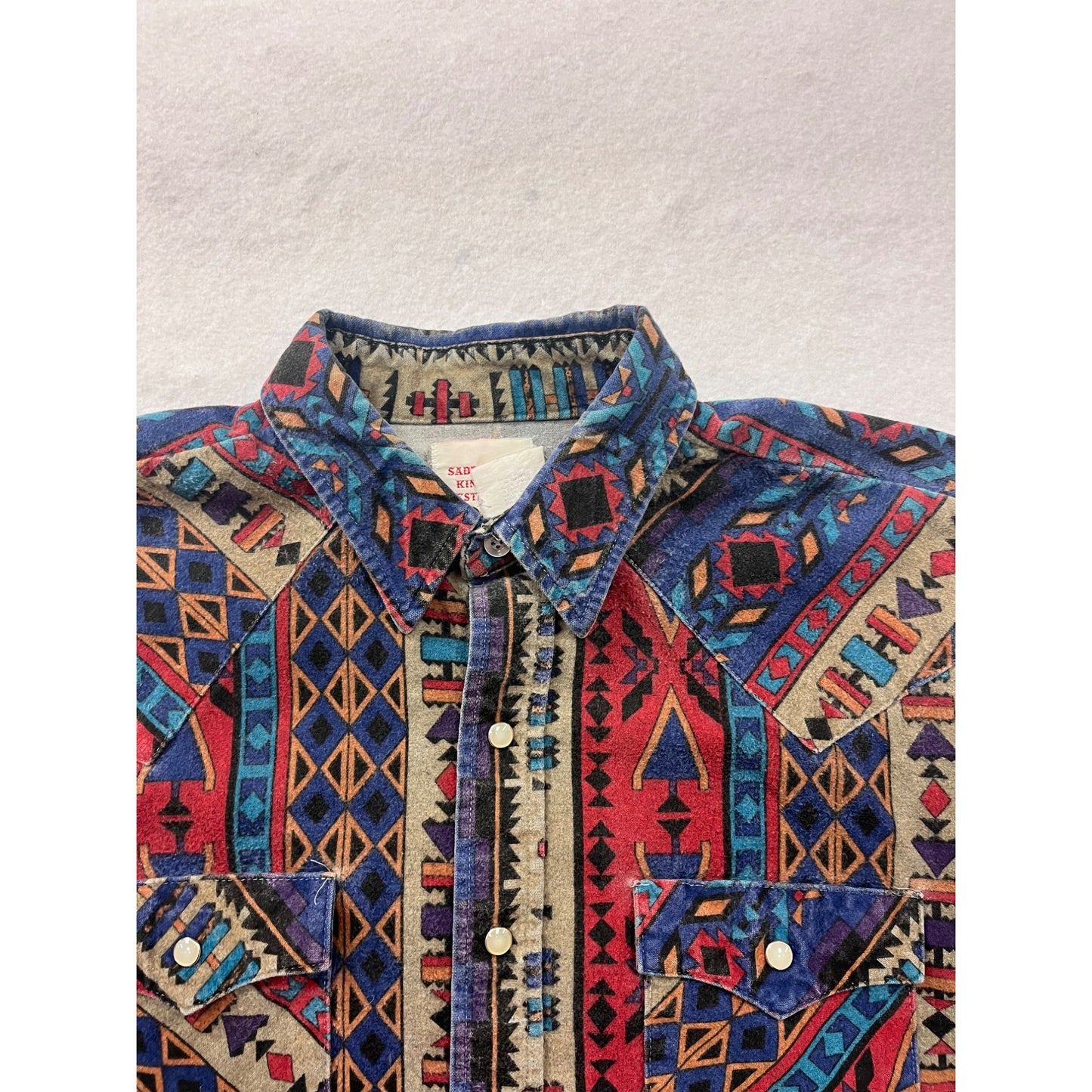 Men’s Vintage Saddle King Western Shirt #2762