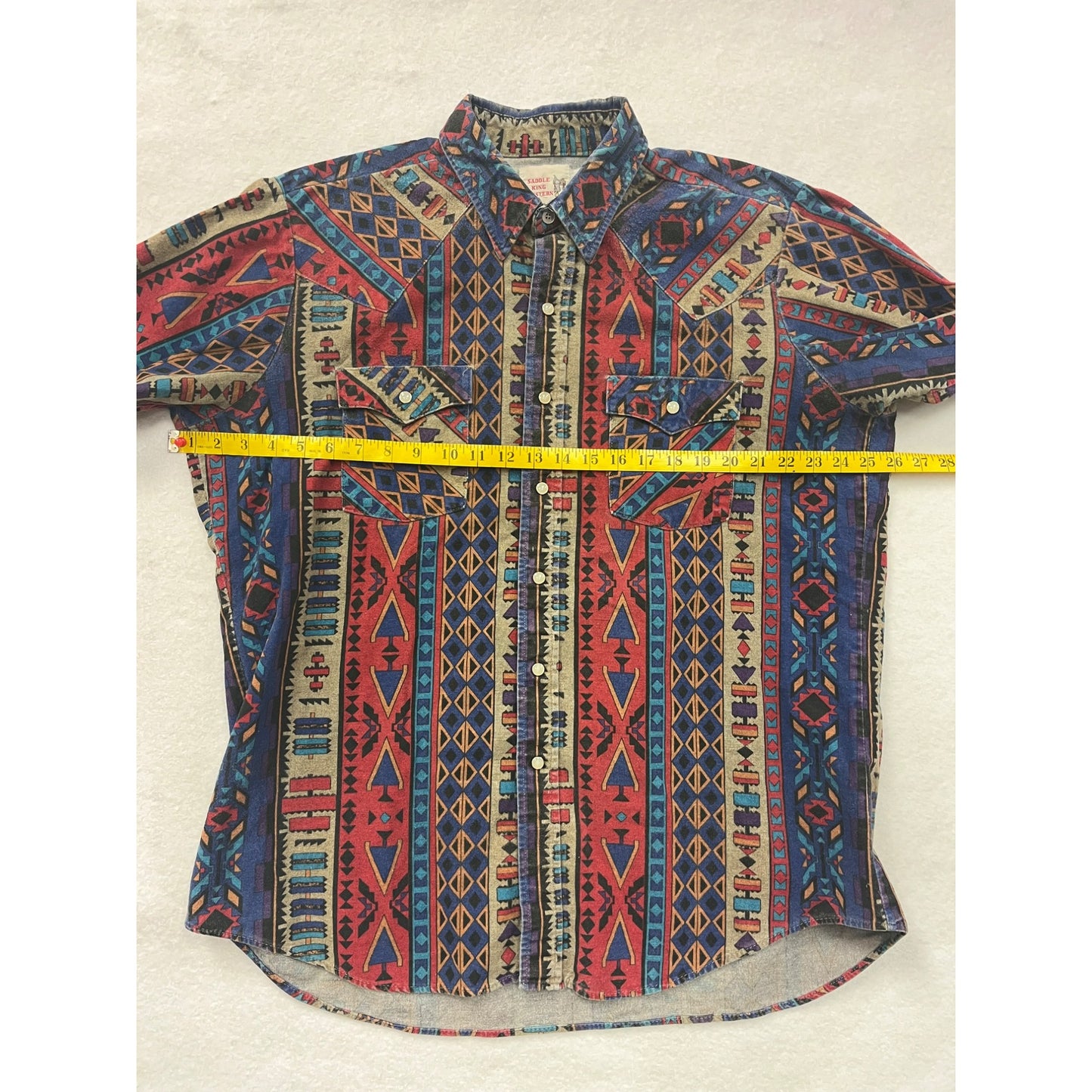 Men’s Vintage Saddle King Western Shirt #2762