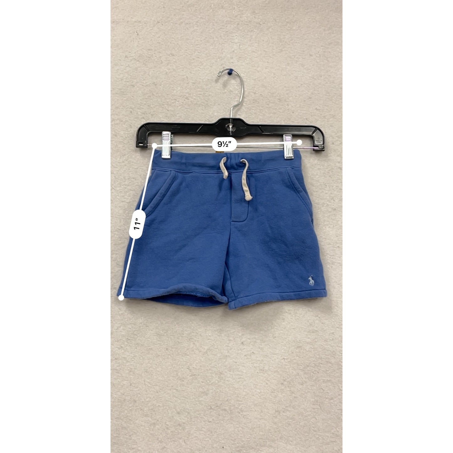 Polo Ralph Lauren Kids Blue Fleece Shorts Size 5 #726A