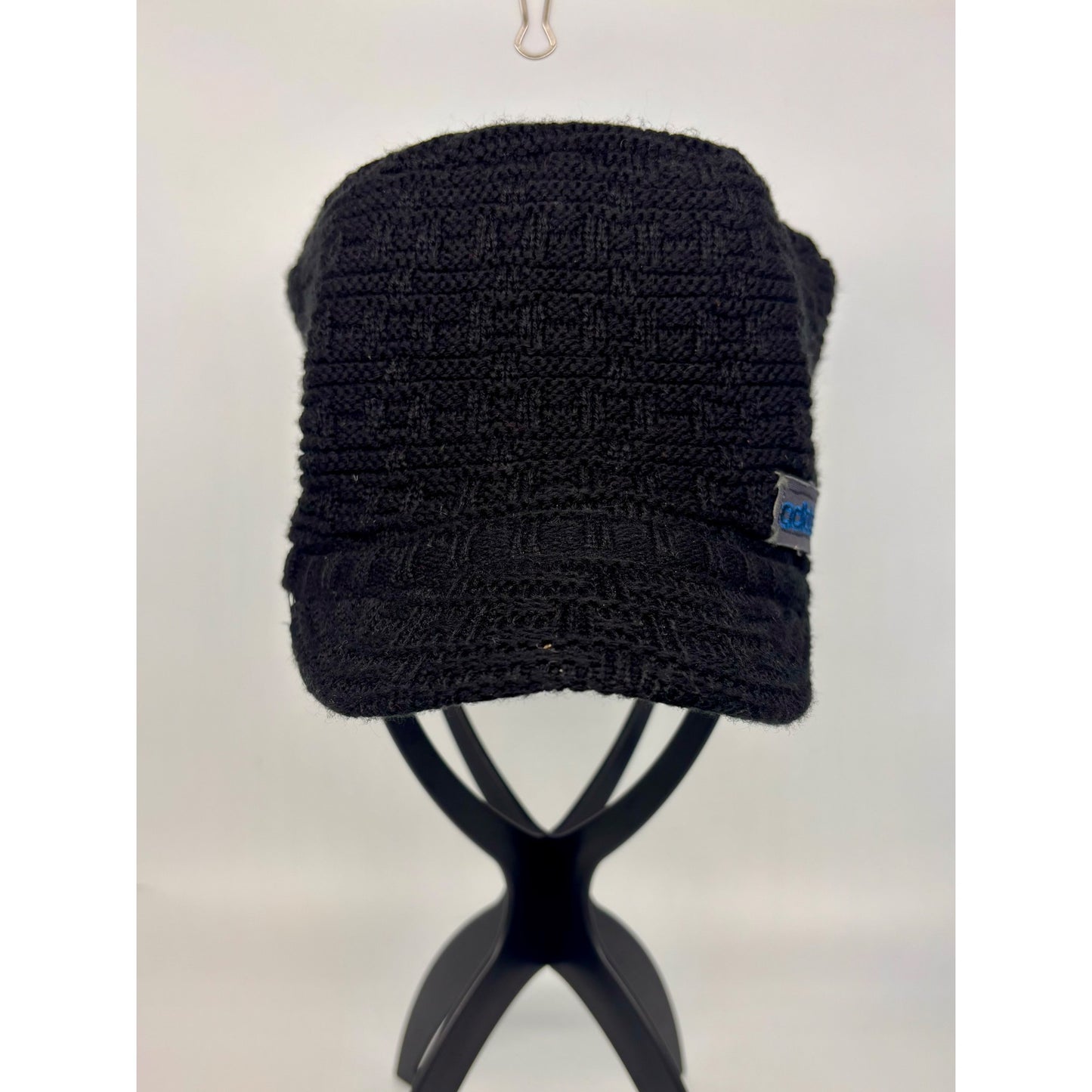 Women’s Black Adidas Knitted Winter Hat