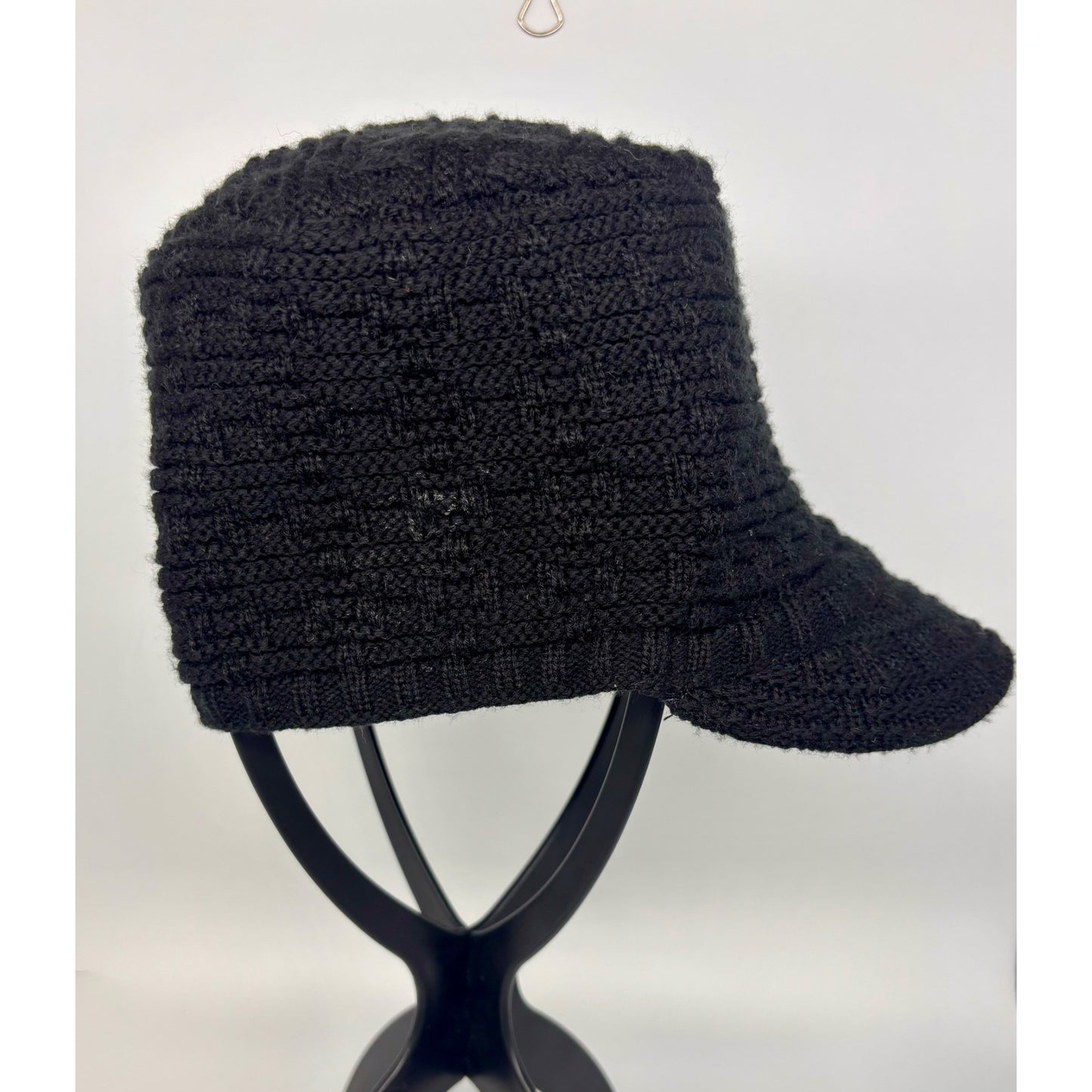 Women’s Black Adidas Knitted Winter Hat