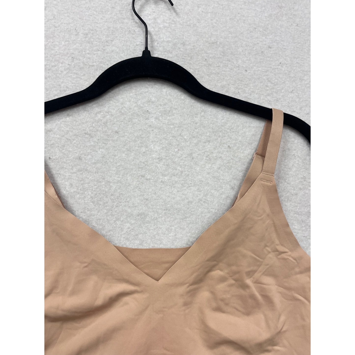 True & Co Womens Seamless Nude Bralette Size L #375A