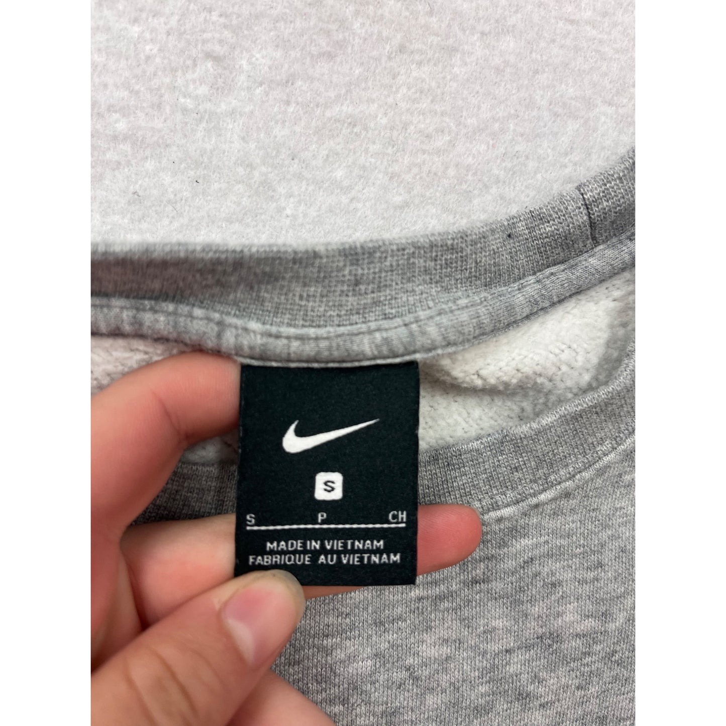 Nike Small Marquette University Gray Crewneck Sweatshirt #8828