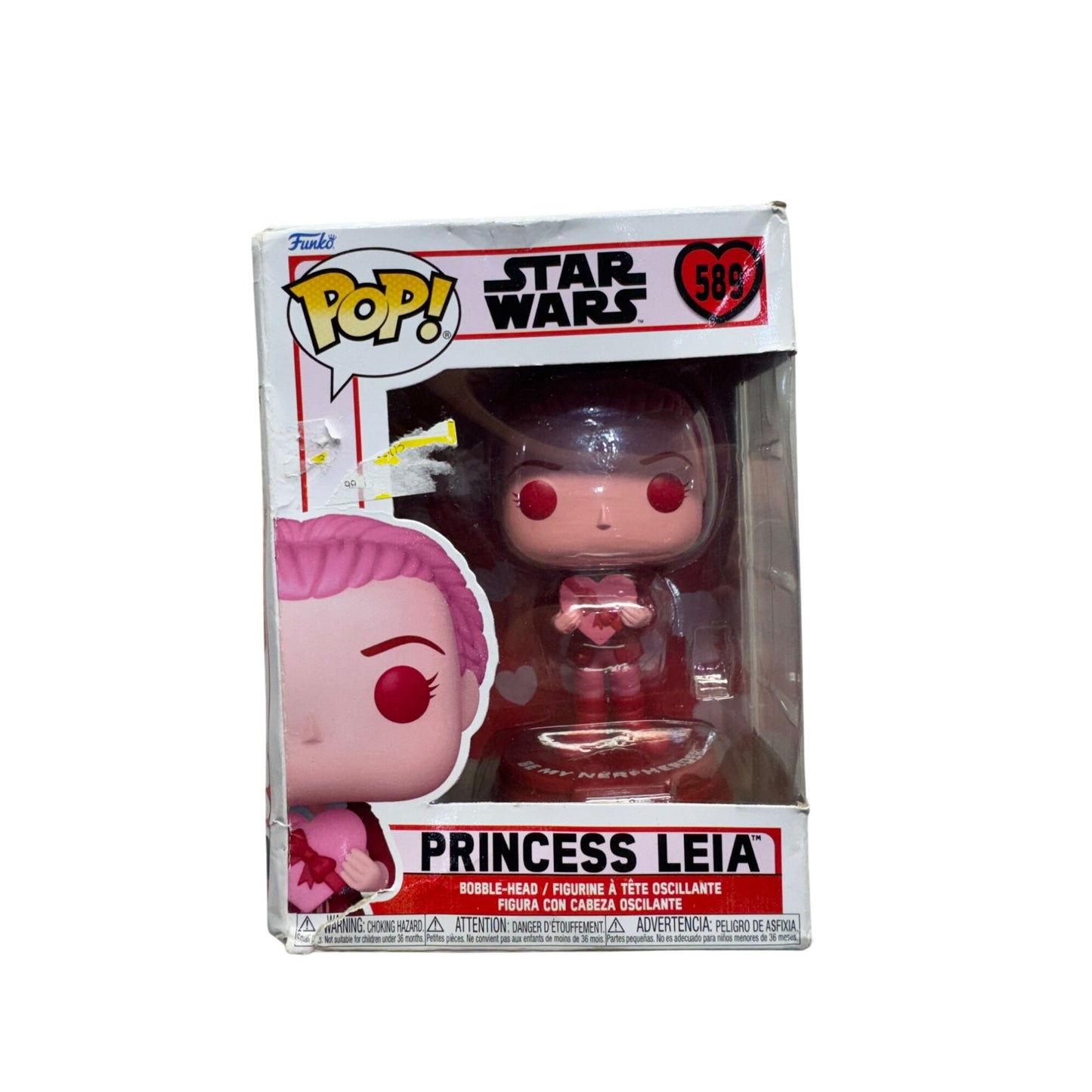 Funko Pop! Star Wars Princess Leia #589 Vinyl Bobble-Head Collectible #9868