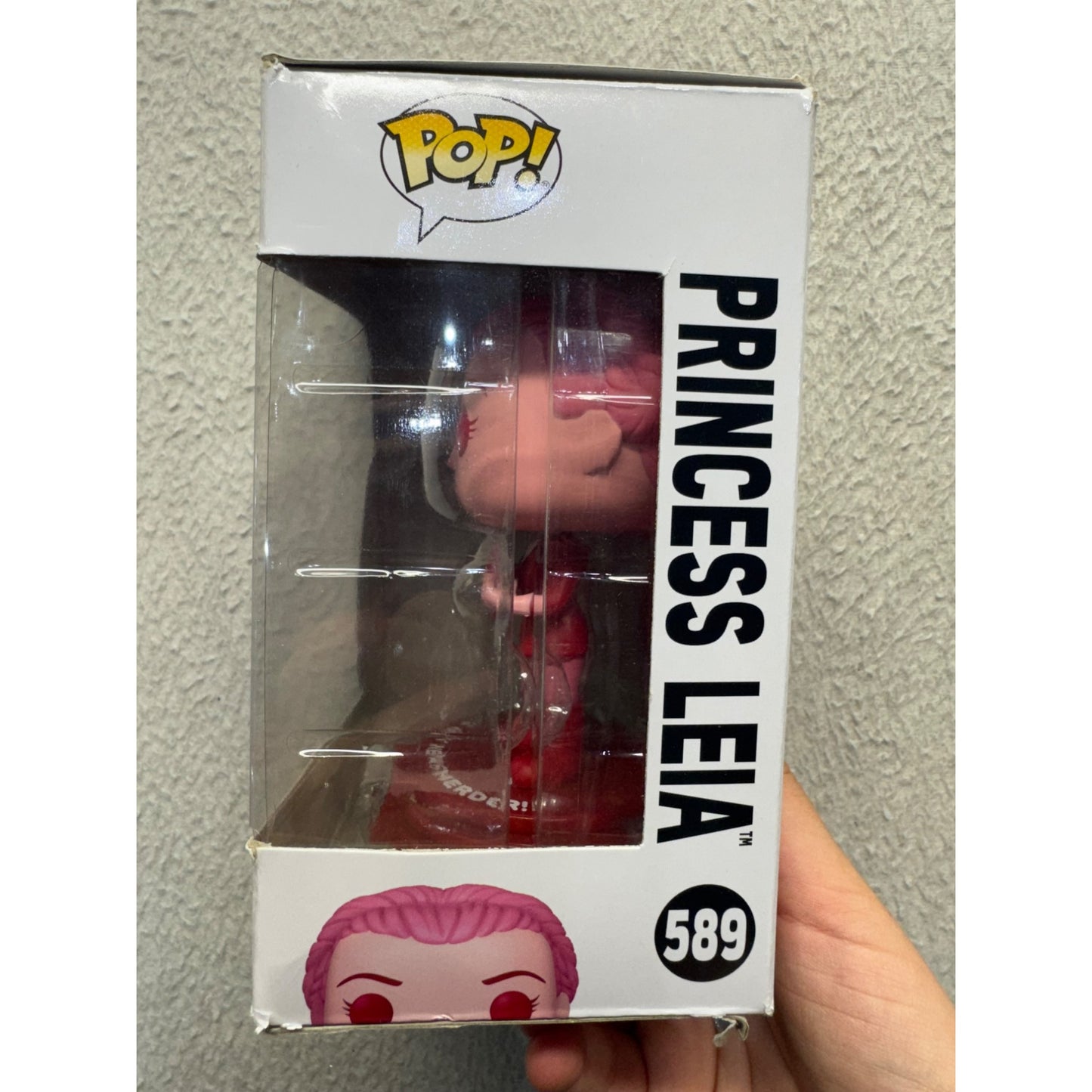 Funko Pop! Star Wars Princess Leia #589 Vinyl Bobble-Head Collectible #9868