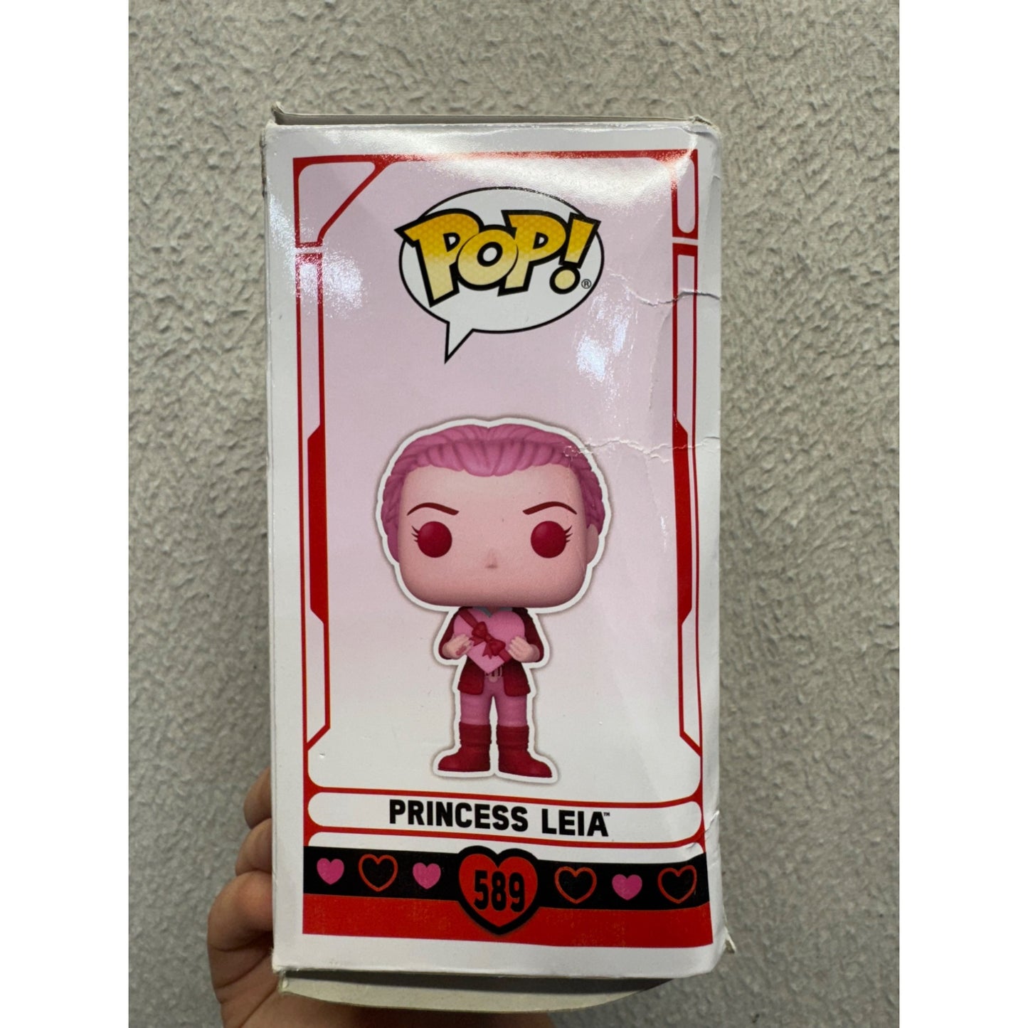 Funko Pop! Star Wars Princess Leia #589 Vinyl Bobble-Head Collectible #9868