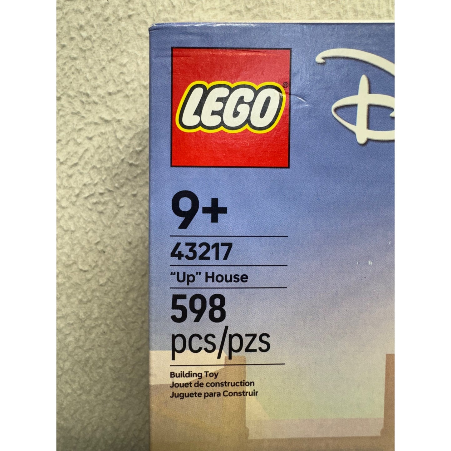 Lego Disney Up House Model 43217 Collectible Building Set With Balloons #9654