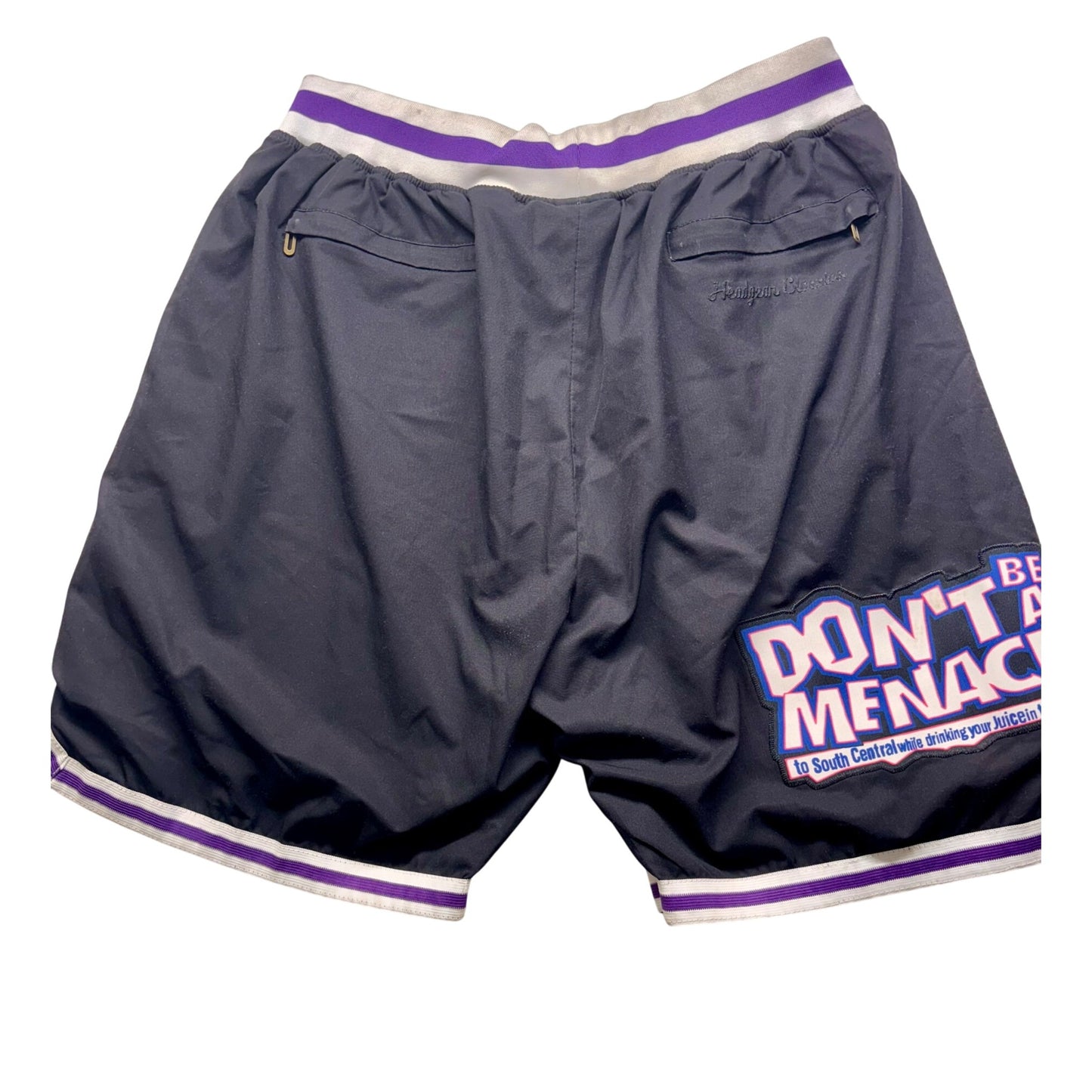 “Don’t be a Menace” Basketball Shorts