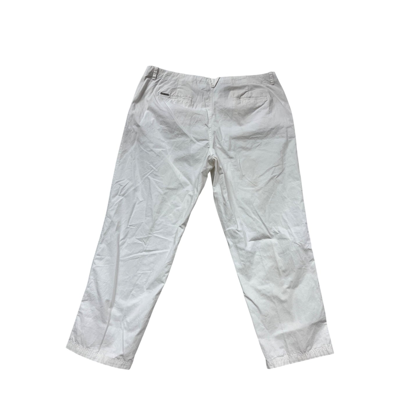Columbia White Capri Pants 22W #157A
