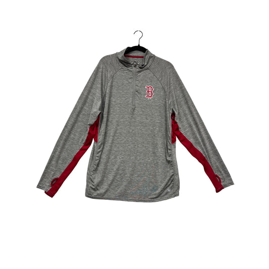 Boston Red Sox 1/4 Zip Pullover By 47 Forward #154A