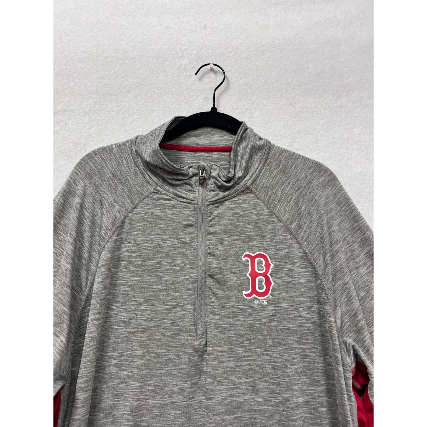 Boston Red Sox 1/4 Zip Pullover By 47 Forward #154A