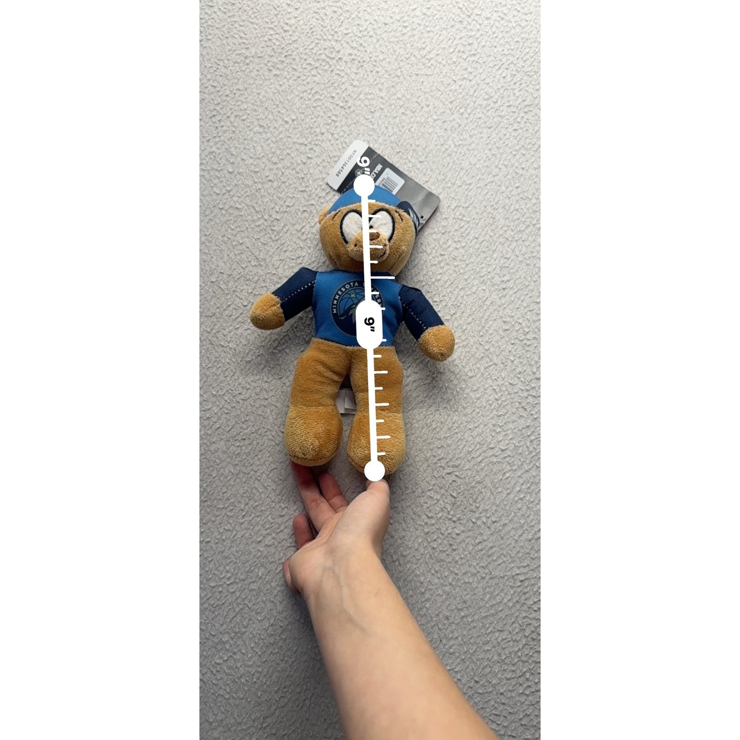 Minnesota Timberwolves NBA Plush Teddy Bear Toy With Tags #9955