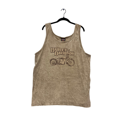 Harley-Davidson Tank Top Classic Motorcycles Design Size L #607A