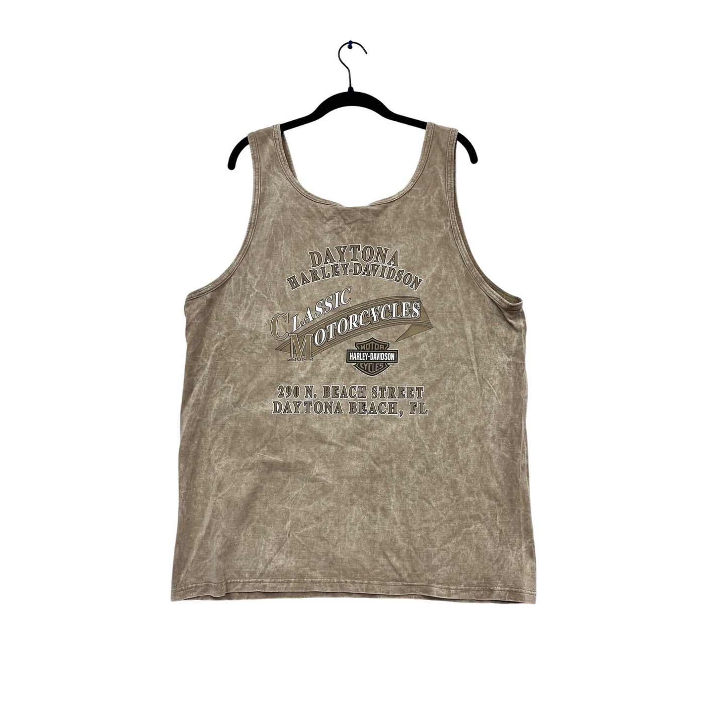 Harley-Davidson Tank Top Classic Motorcycles Design Size L #607A
