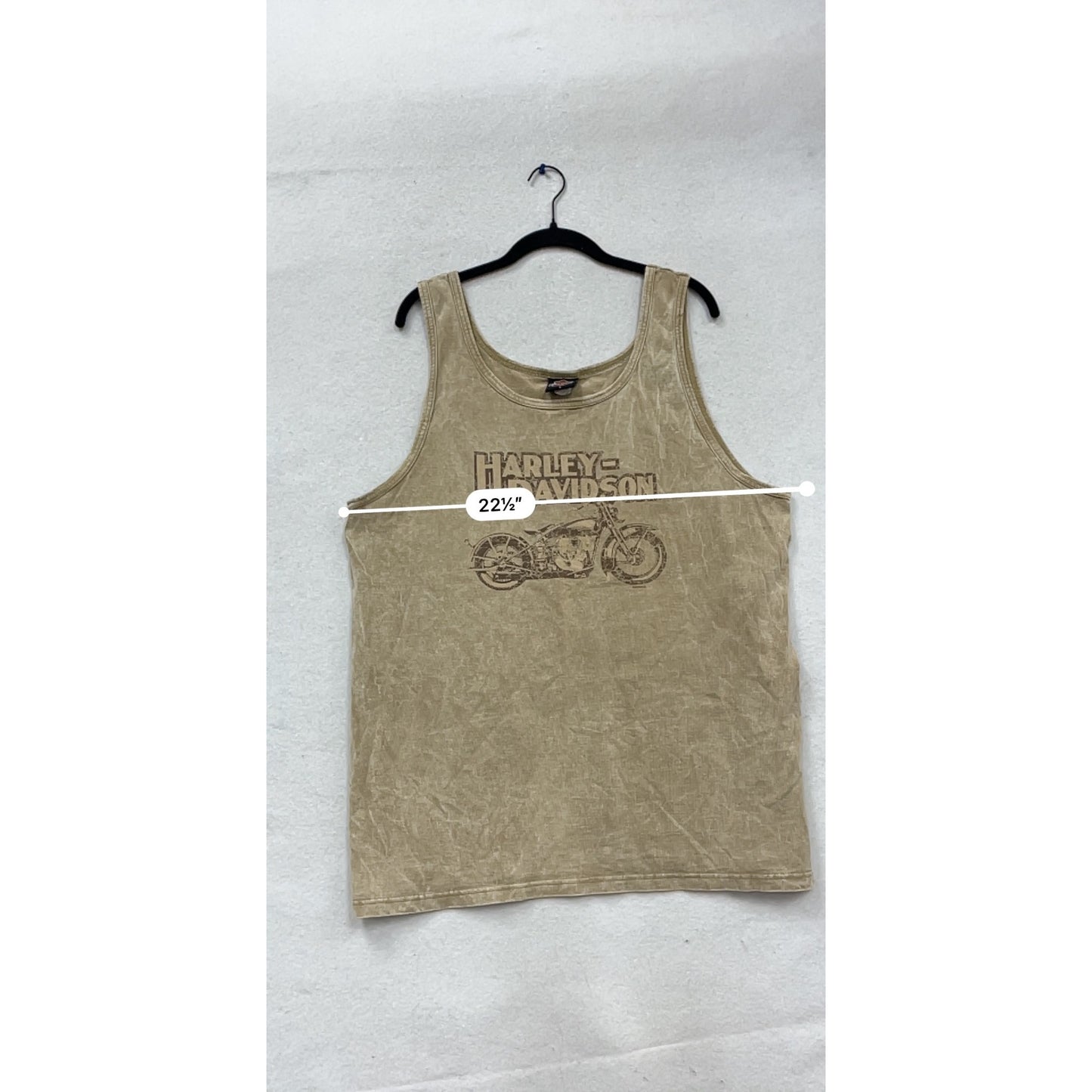 Harley-Davidson Tank Top Classic Motorcycles Design Size L #607A