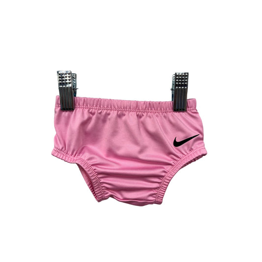 Nike Baby Girl 3M Pink Dri-FIT Swim Bottoms With Elastic Waistband #6755