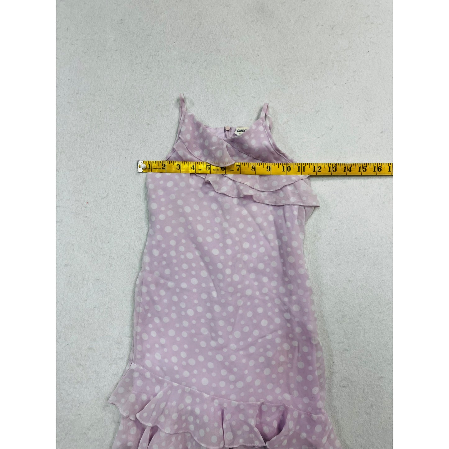 Girls Cherokee Polka Dot Dress #2387