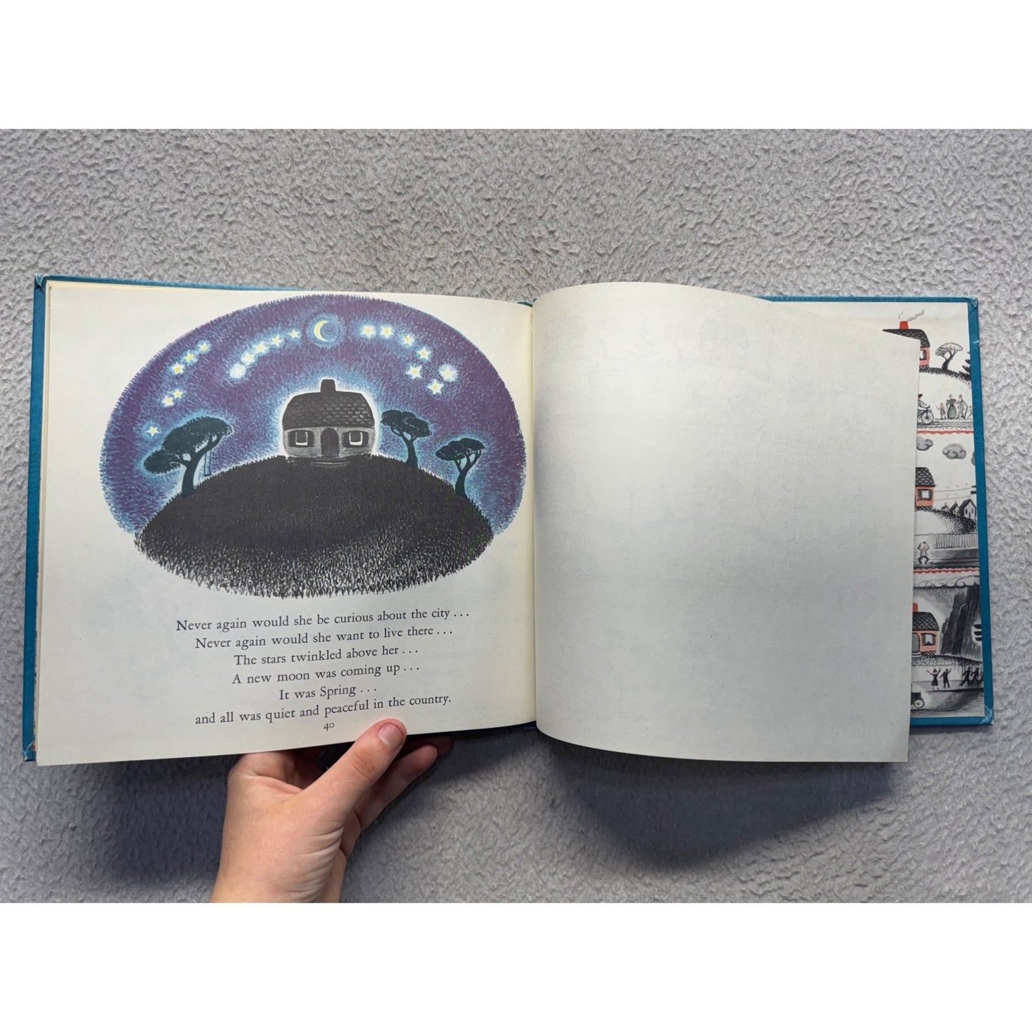 The Little House By Virginia Lee Burton Hardcover Childrens Club Edition 436B