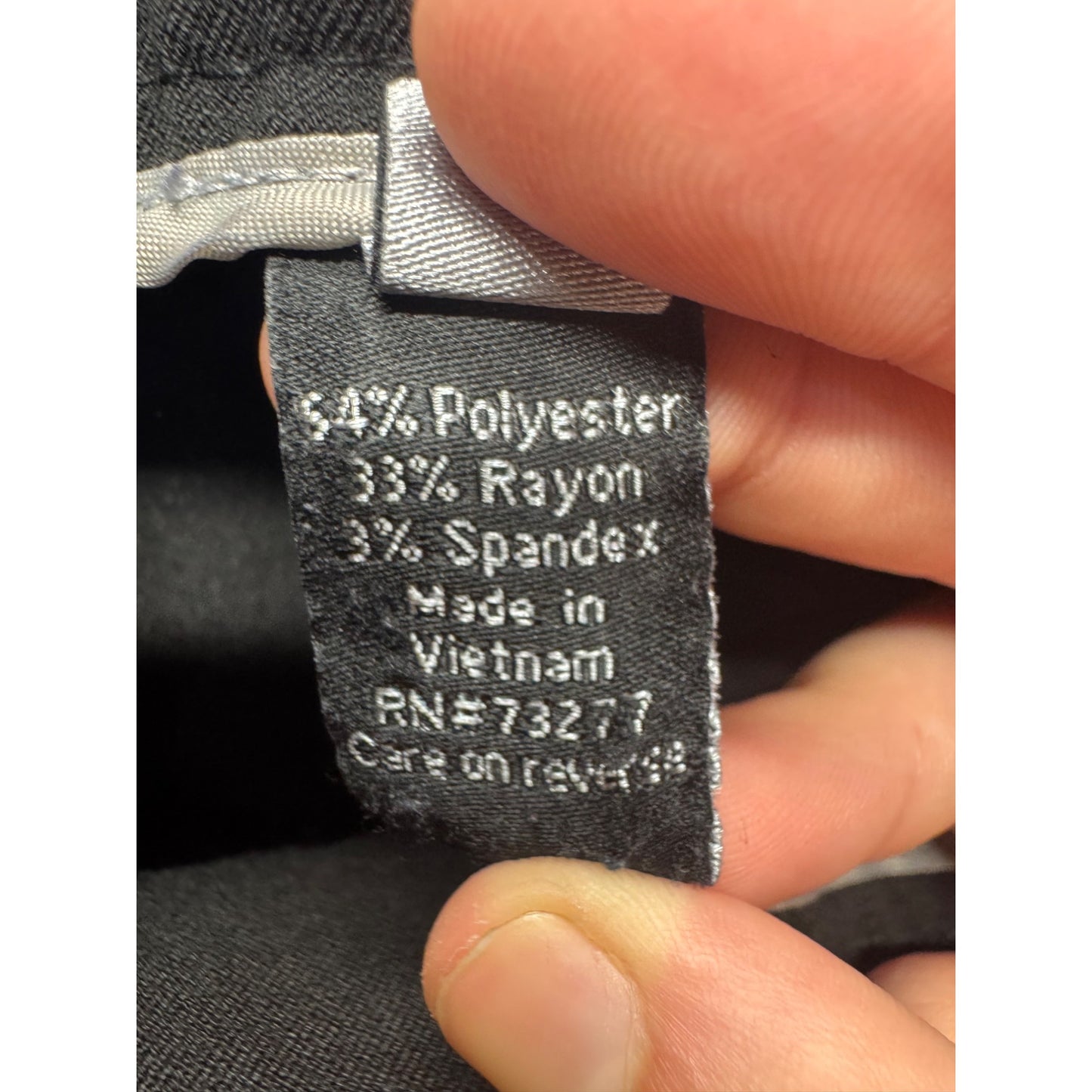 Apt. 9 Black Dress Pants Size 12 Polyester Blend 446B