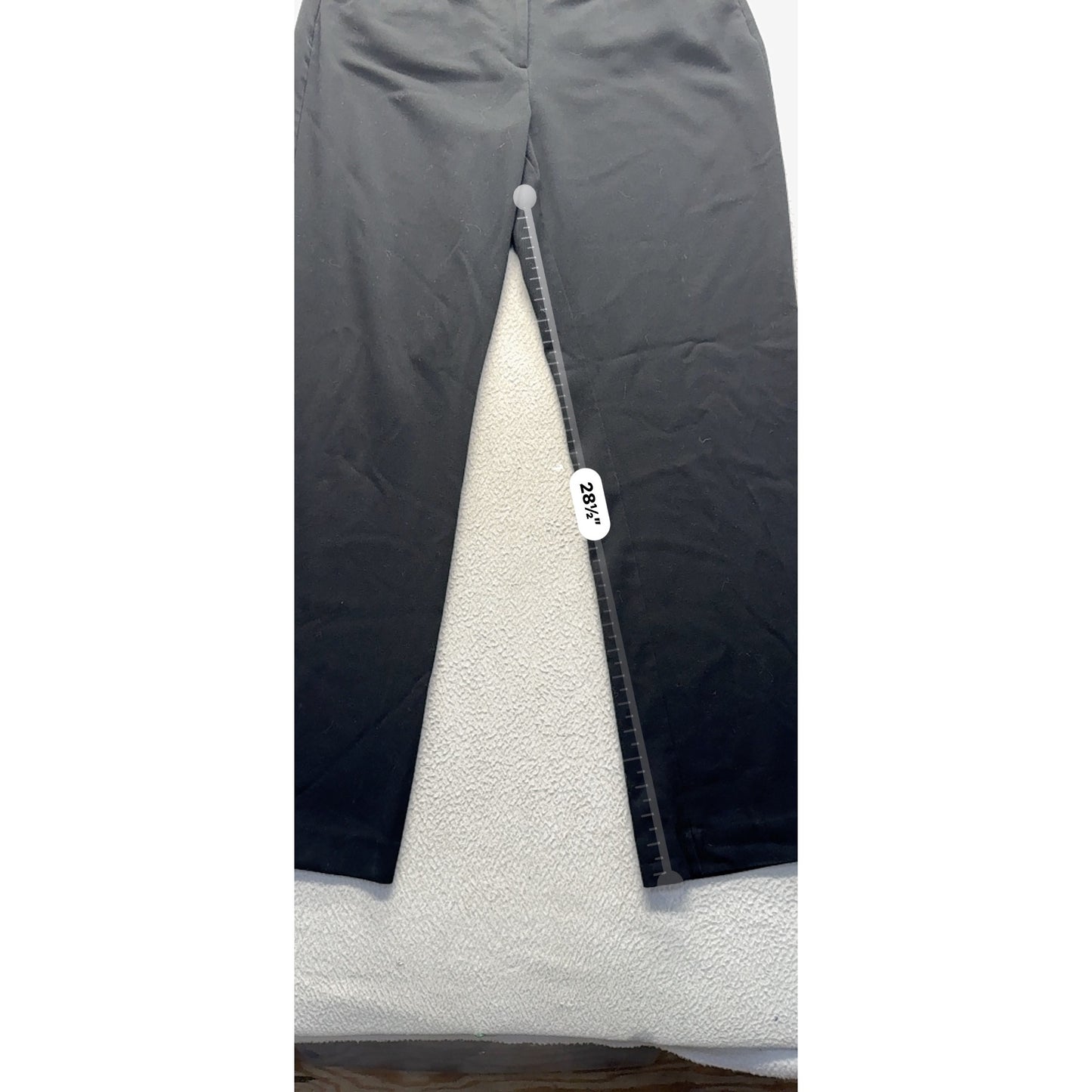 Apt. 9 Black Dress Pants Size 12 Polyester Blend 446B