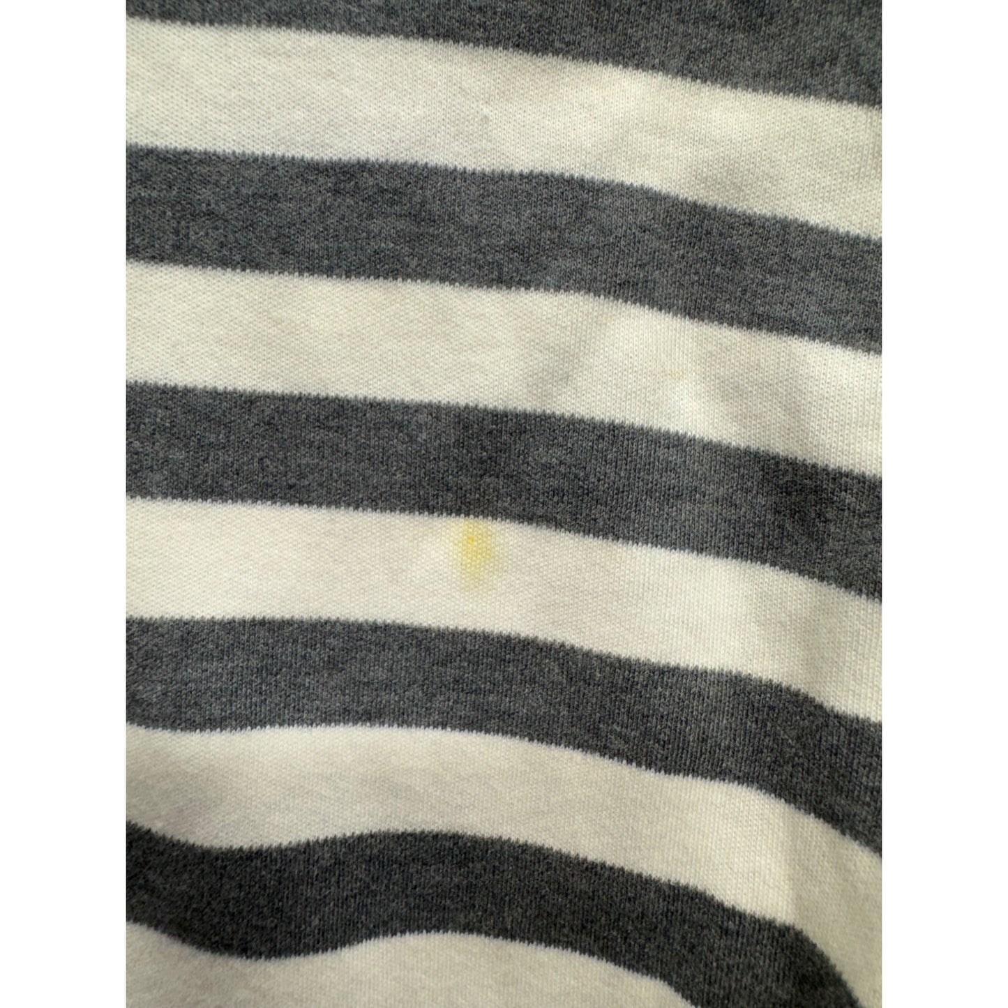 Matilda Jane Gray & White Striped Girls Pants With Pink Button Accents #9201