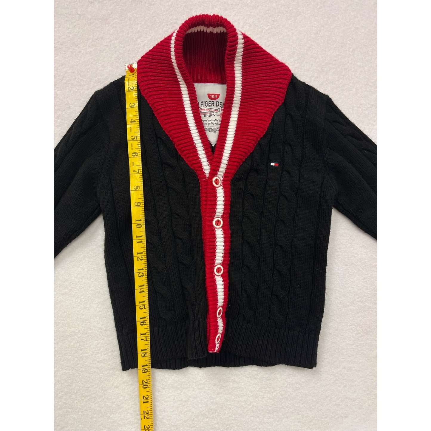 Boys Tommy Hilfiger Knitted Cardigan #2793