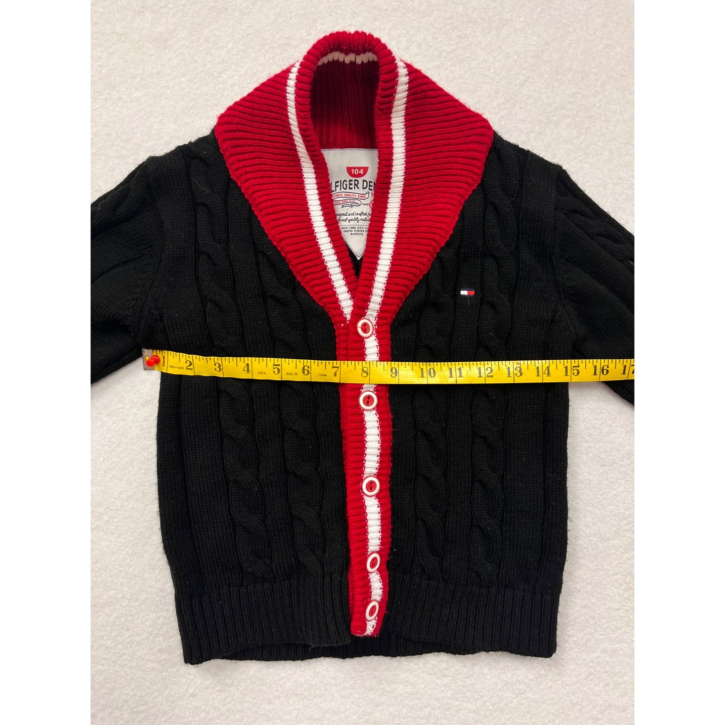 Boys Tommy Hilfiger Knitted Cardigan #2793