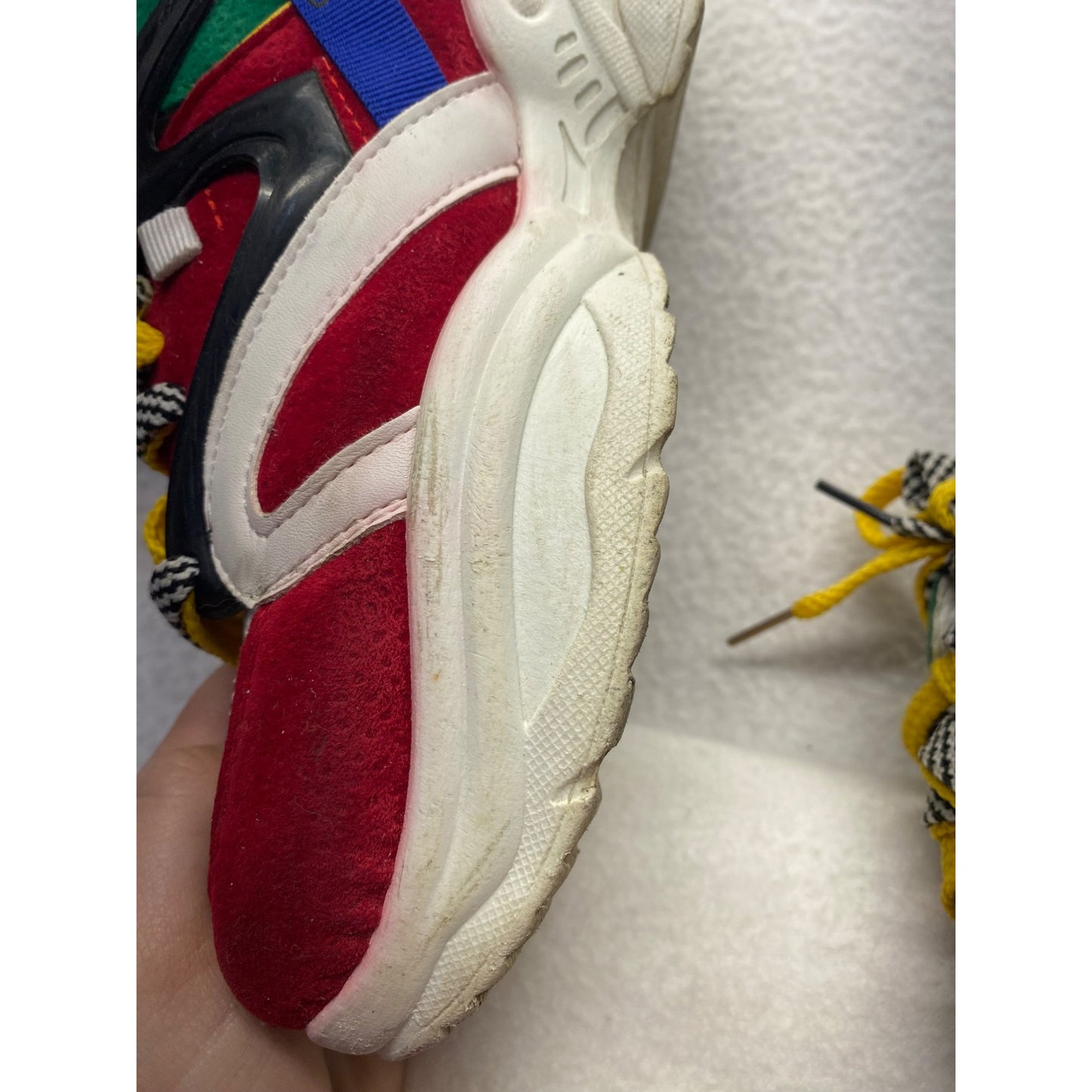 CLF color block sneakers #3984