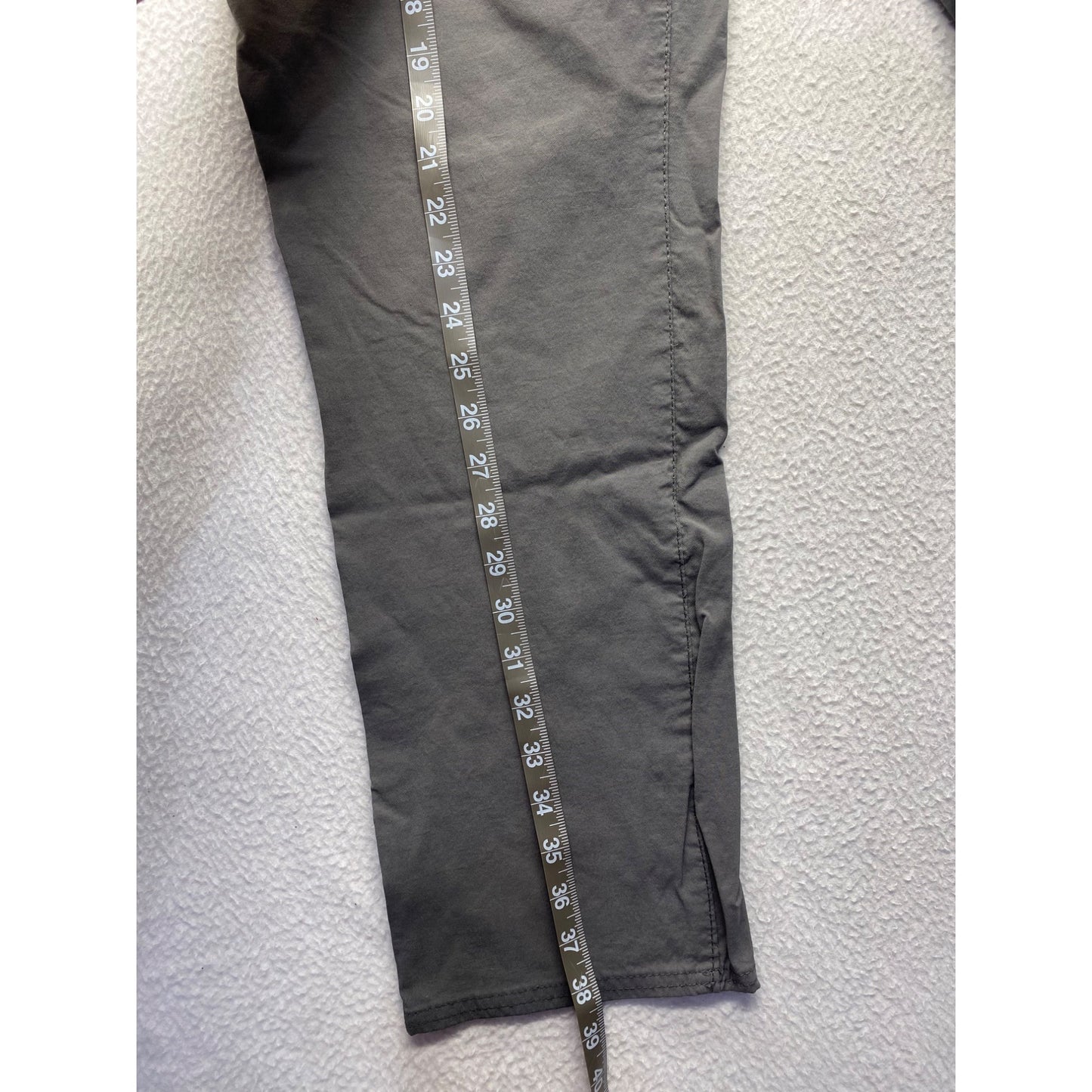 Mens Denali Gray Pants 34x30 Lightweight Stretch Casual Wear #7364