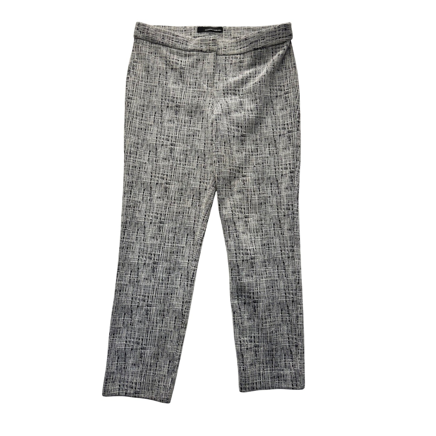 Amanda + Chelsea Black & White Textured Pants Size 10 #184B
