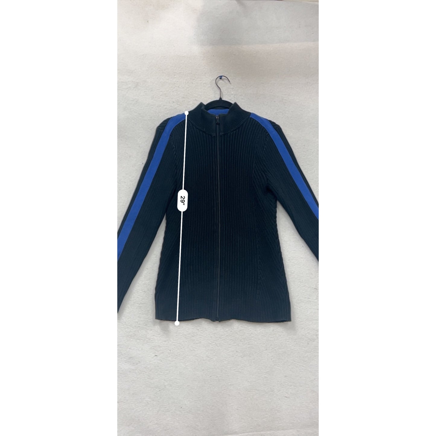 Lauren Ralph Lauren Active XL Ribbed Knit Full-Zip Sweater #111C