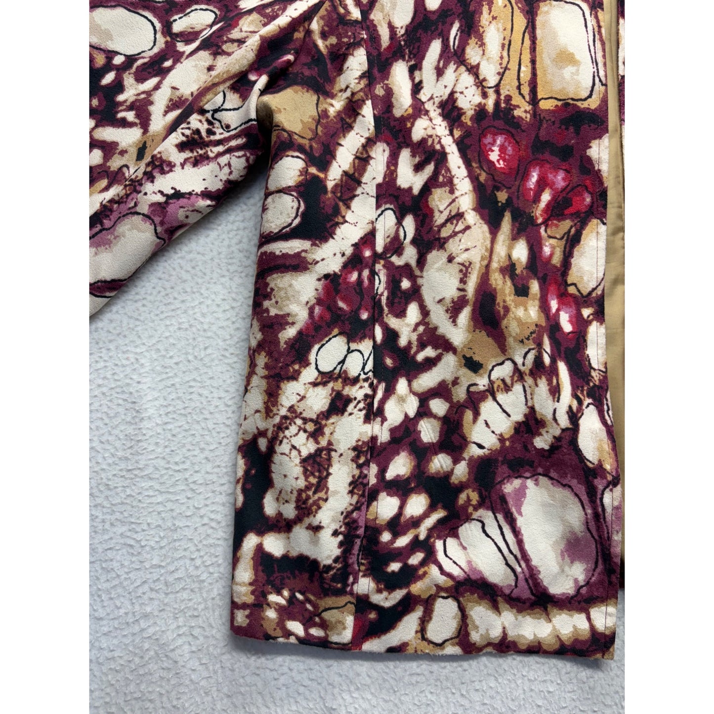 Alfred Dunner Womens Size 14 Abstract Pattern Blazer #7696