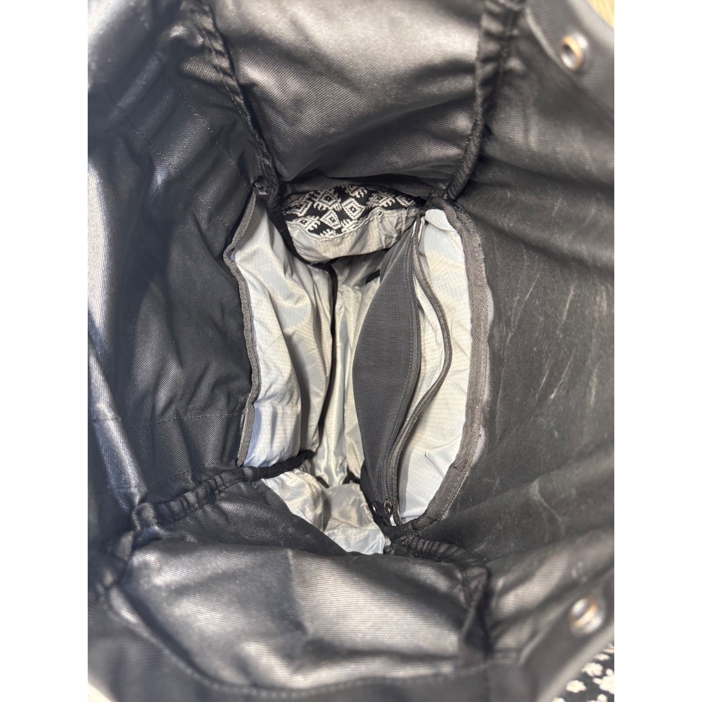 Ethnotek Raja 30L Roll-Top Backpack With Ghana Kente Print