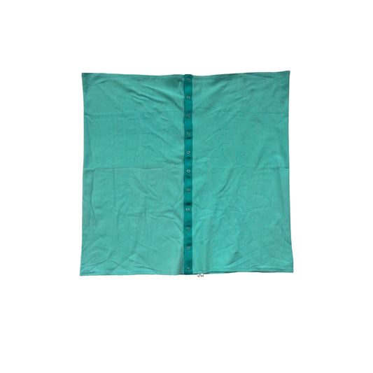 Lululemon O/S Green Striped Infinity Scarf #8693