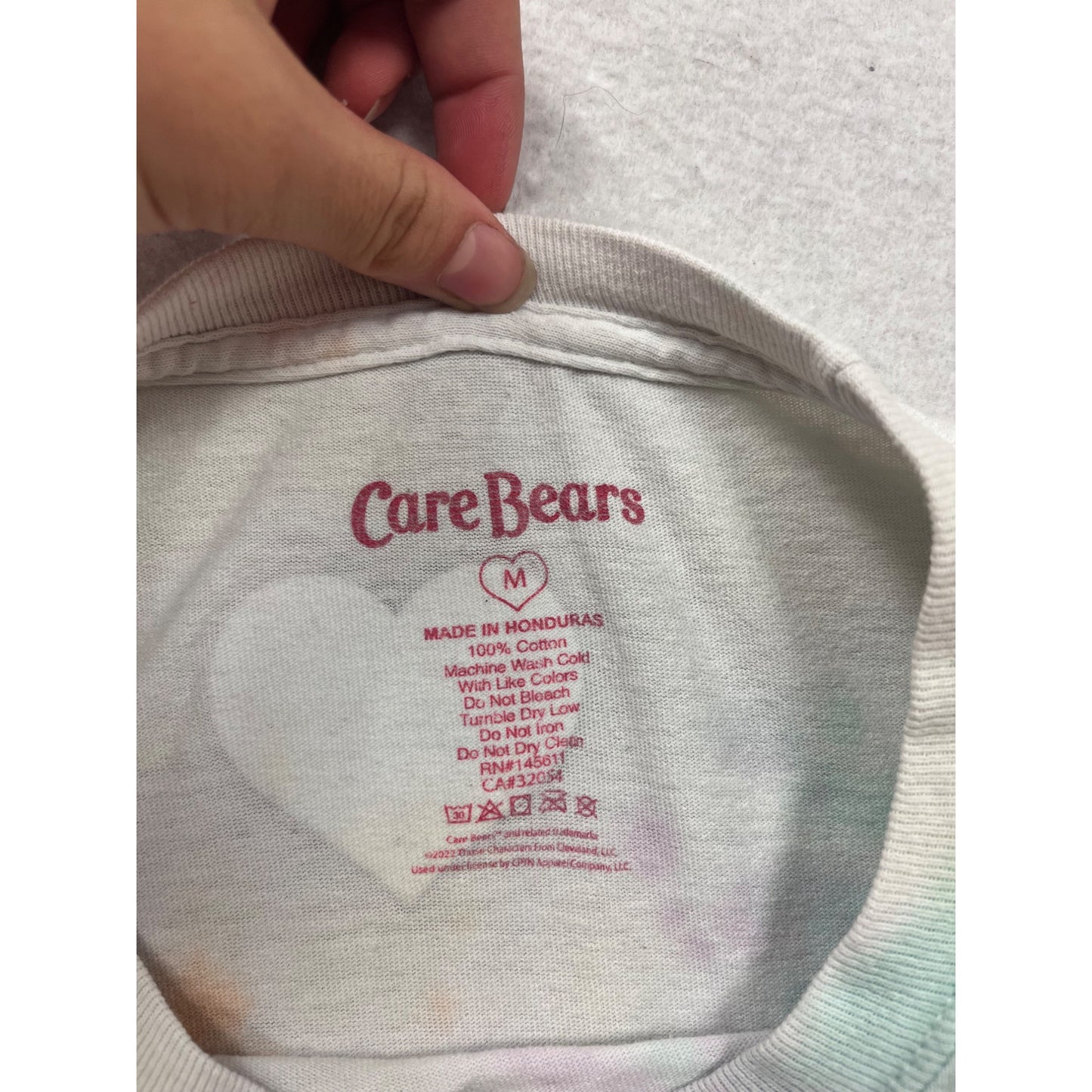 Care Bears Tie-Dye T-Shirt Medium 100% Cotton #444A