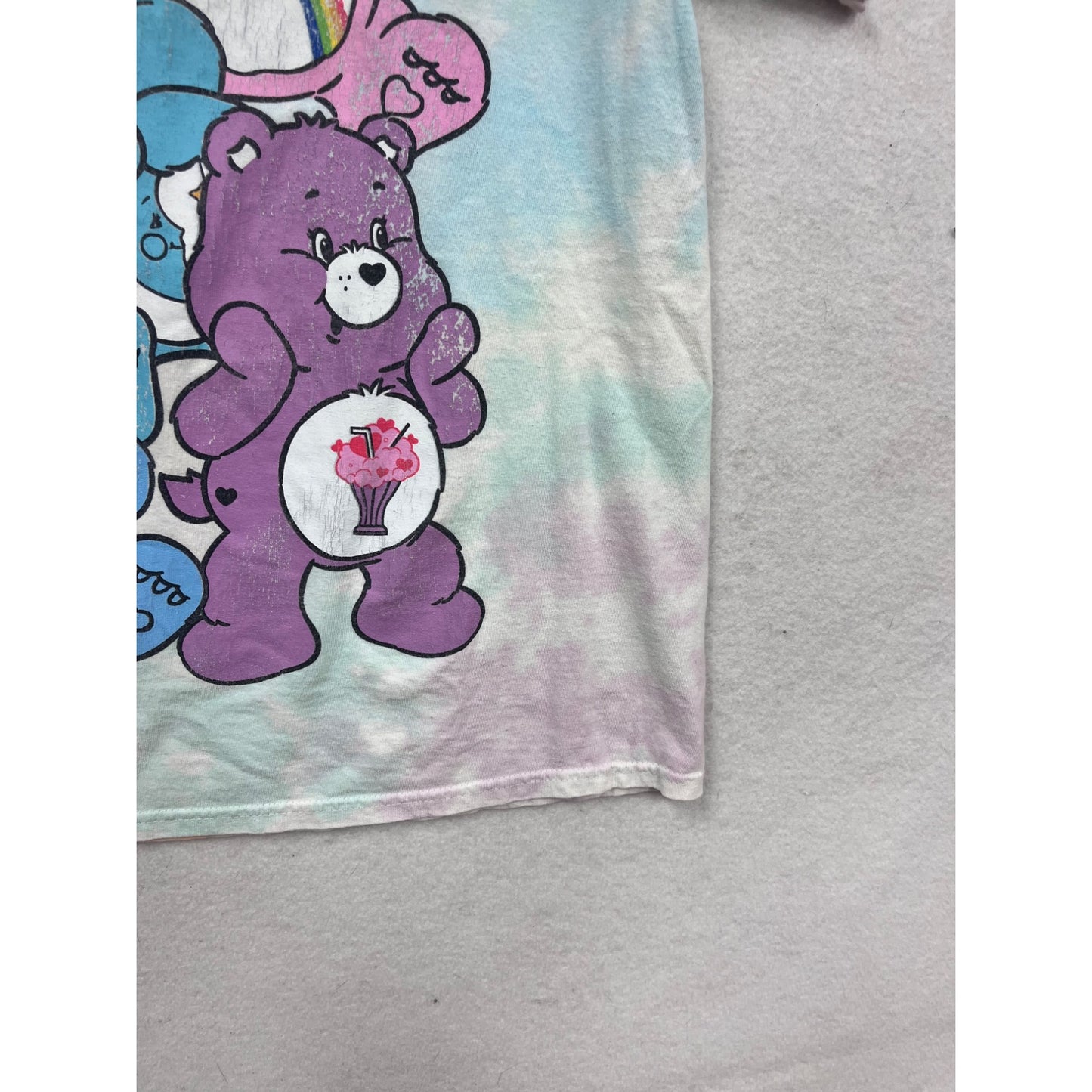 Care Bears Tie-Dye T-Shirt Medium 100% Cotton #444A