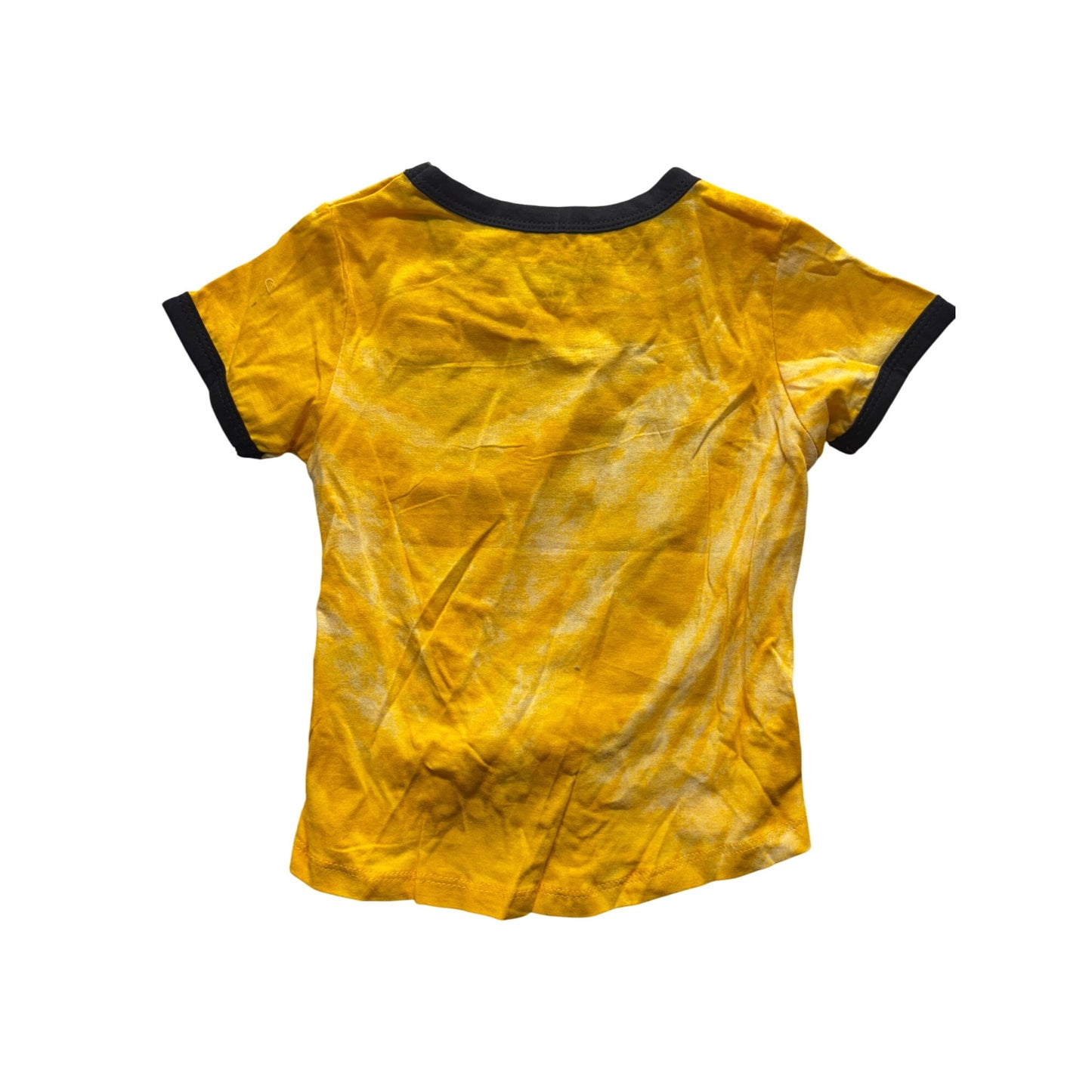 My Brown Is Beautiful Yellow Tie-Dye Graphic T-Shirt Size 5/6 #9327