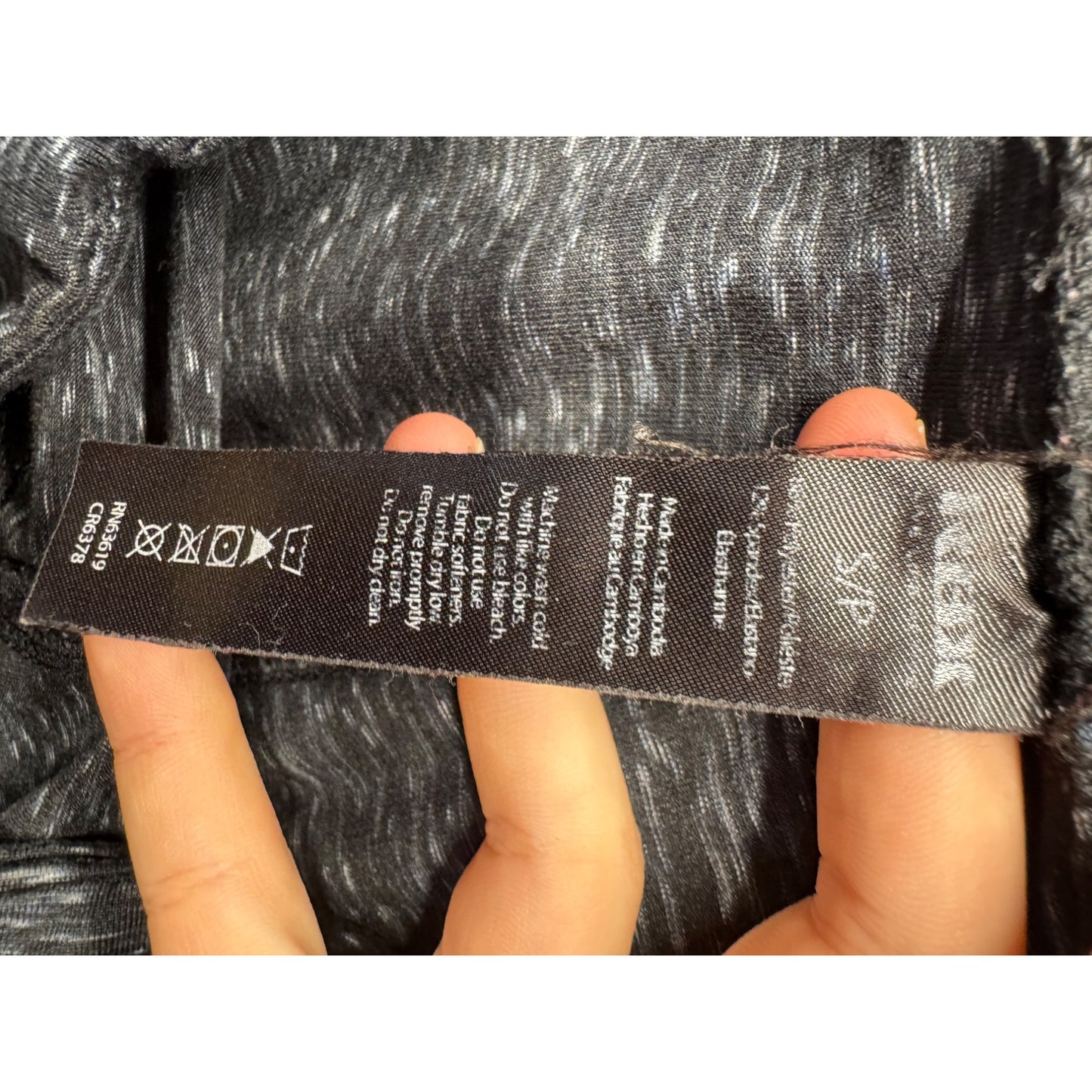 RBX Heathered Gray High-Waisted Full-Length Leggings S #9920