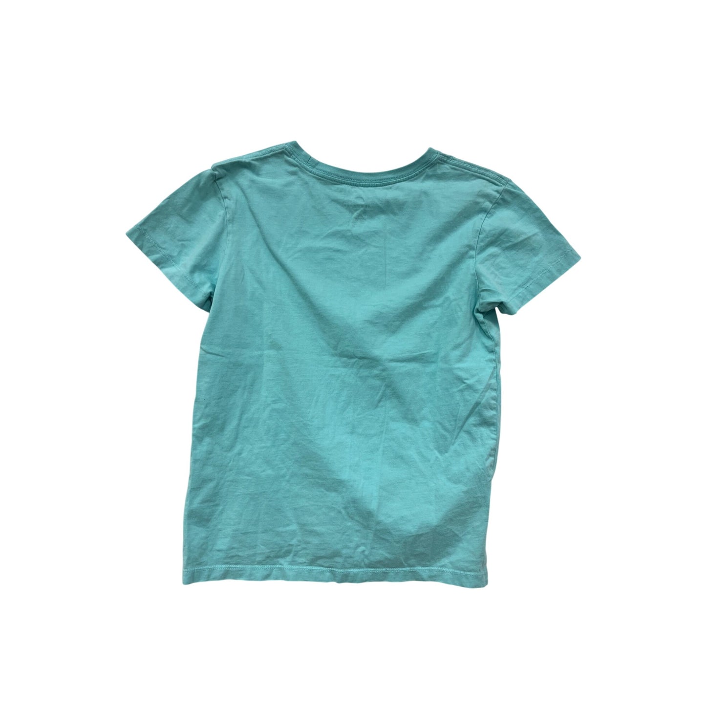 Nike Turquoise "Dream It Do It" Tee M Cotton Athletic Cut #8688