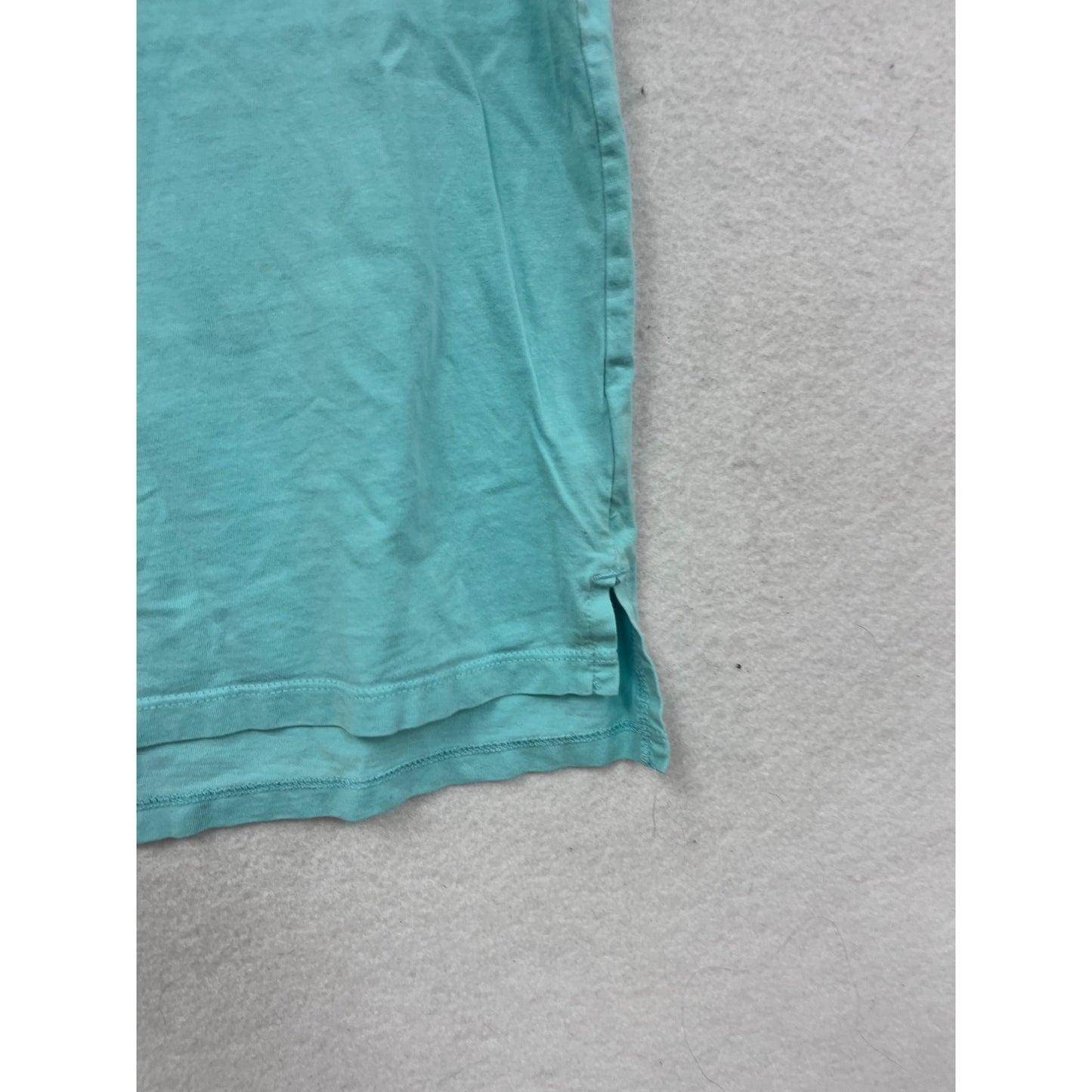 Nike Turquoise "Dream It Do It" Tee M Cotton Athletic Cut #8688