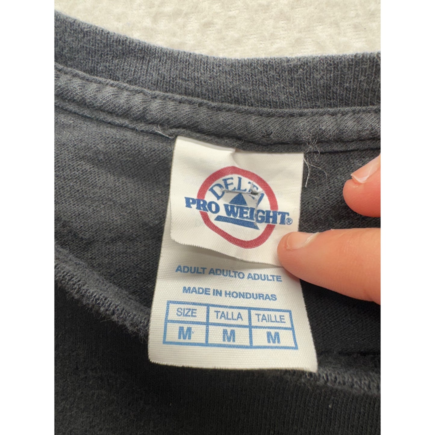 Vintage Black Duluth Minnesota Graphic T-Shirt M Adult #7884