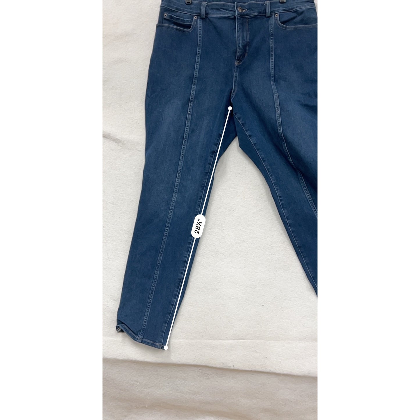 Duluth Trading Co Womens Regular Fit Jeans Size 18 #8130