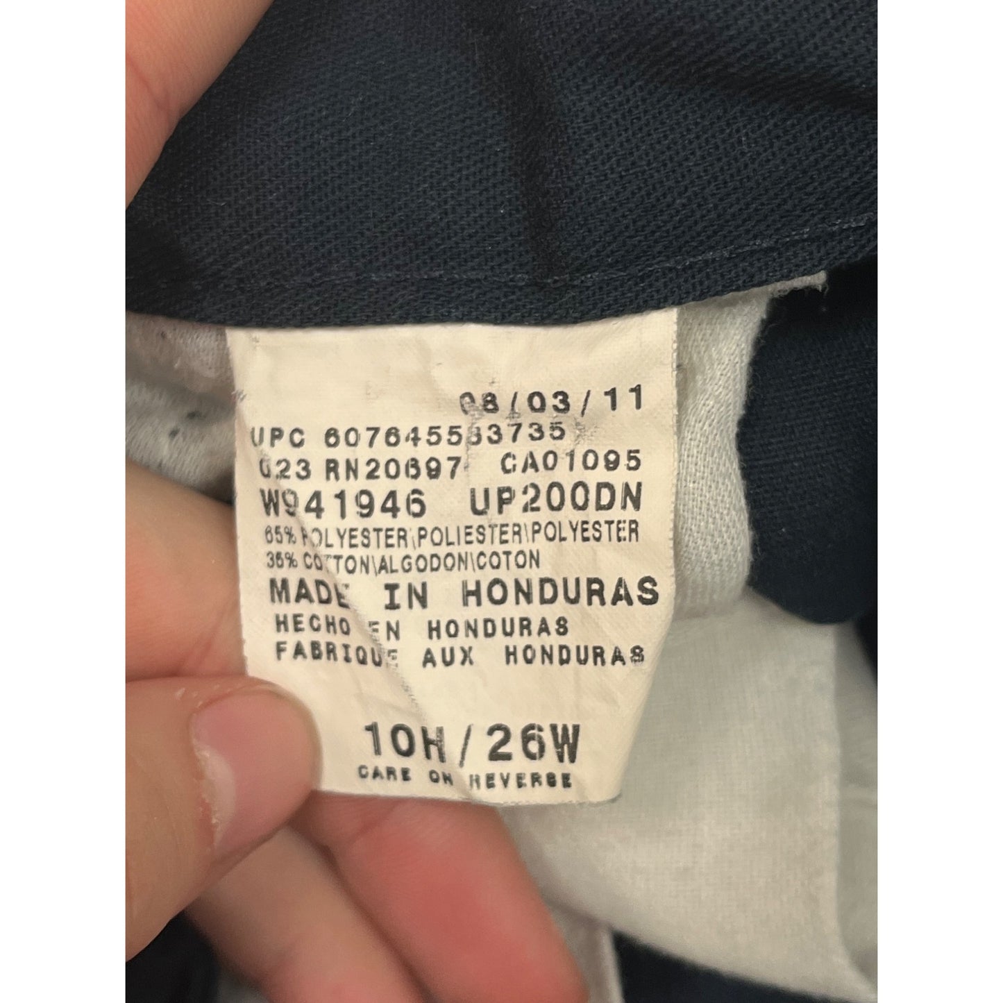 Dickies Navy Blue Pants 10X26 #8469