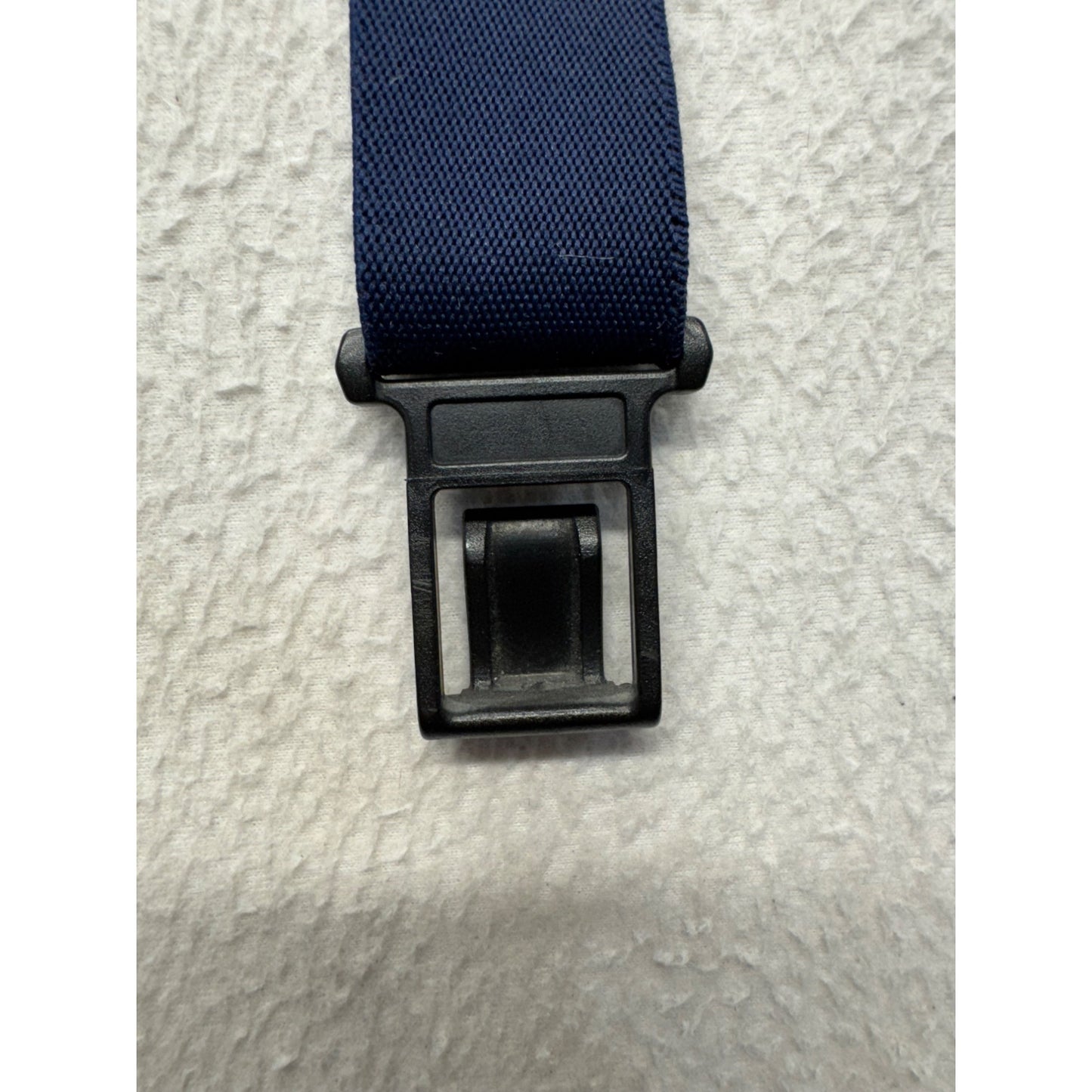 Dickies Navy Blue Perry Suspenders With Leather Patch And Clip Attachments #9384