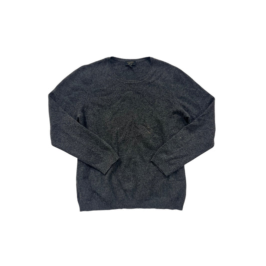 Charter Club Womens XL Luxury Cashmere Gray Crewneck #8192