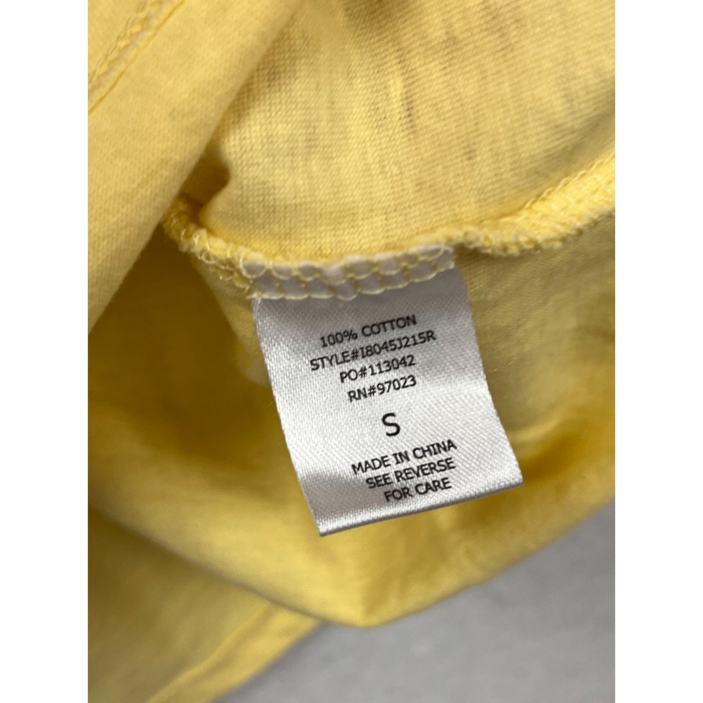Vintage-Style Yellow Banff National Park Graphic T-Shirt Womens S #11A